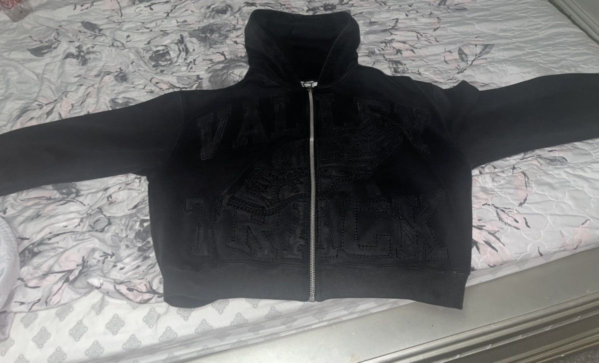 Vale Vale forever black cat zip up (size medium) Size US M / EU 48-50 / 2 - 2 Thumbnail