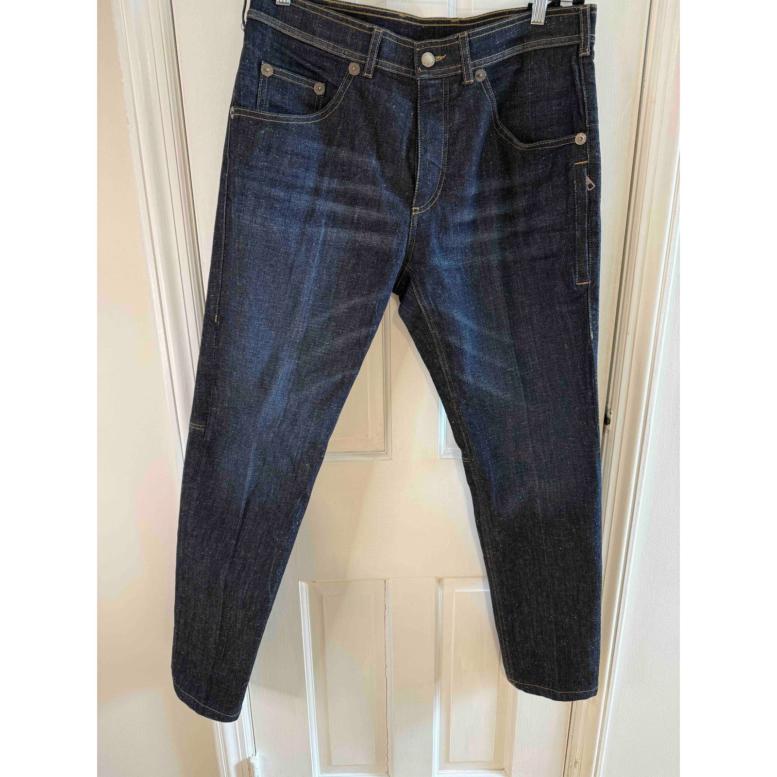 Neil Barrett Neil Barrett Men's Jeans Indigo Skinny Fit Size 34 Size US 34 / EU 50 - 1 Thumbnail
