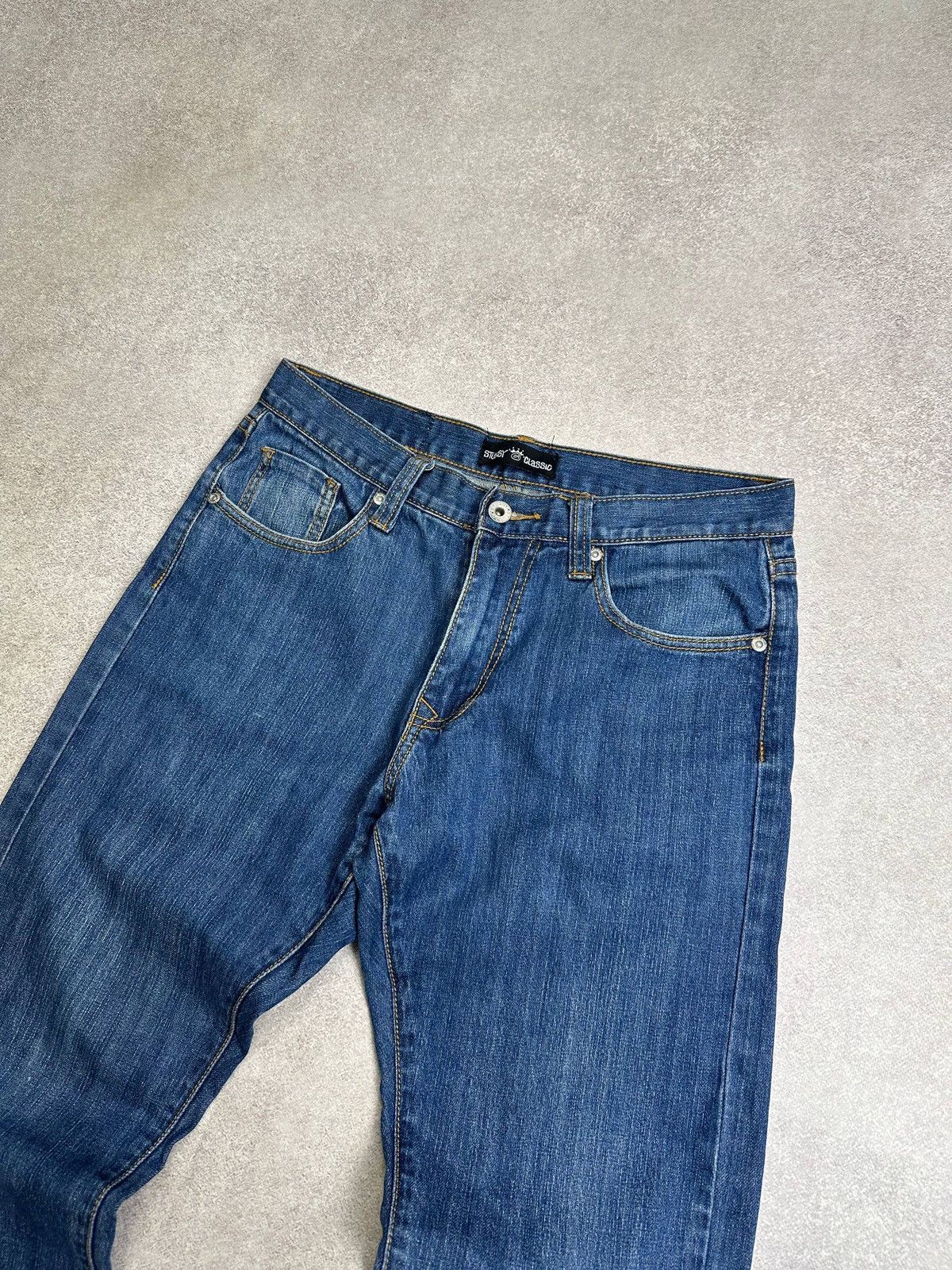 Stussy Vintage Stussy Denim Jeans Rare Pants Y2K Baggy Size US 29 - 6 Thumbnail