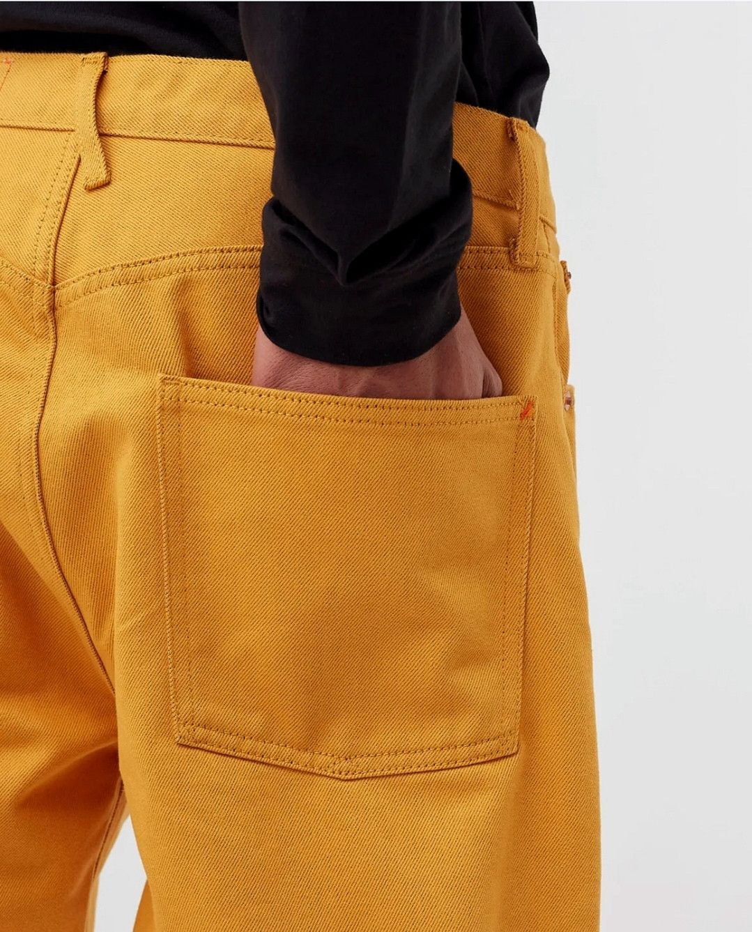 Calvin Klein × Heron Preston Rusty yellow jeans Size US 30 / EU 46 - 3 Thumbnail