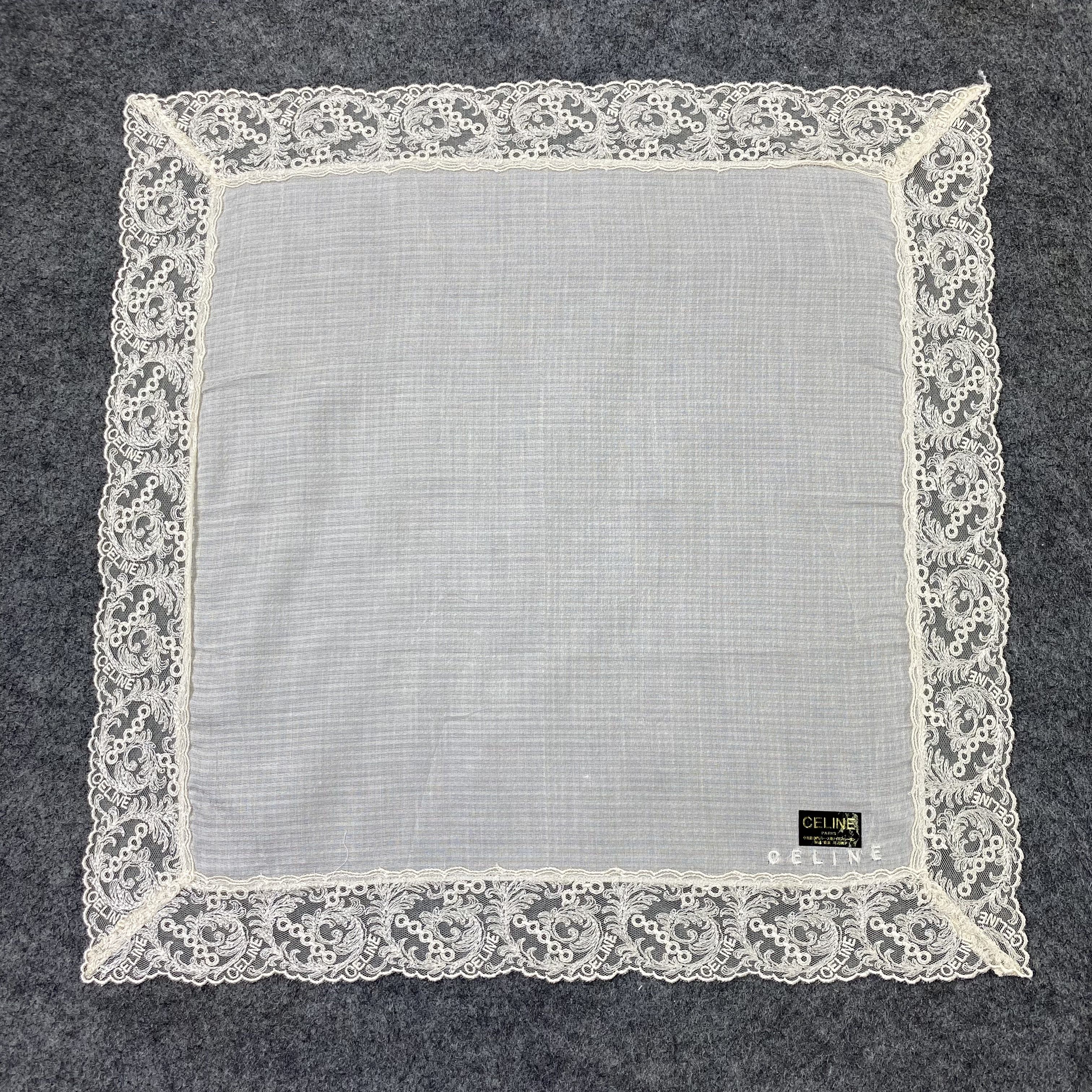 Celine Celine Handkerchief Neckerchief Bandana-B1923 Size ONE SIZE - 3 Thumbnail