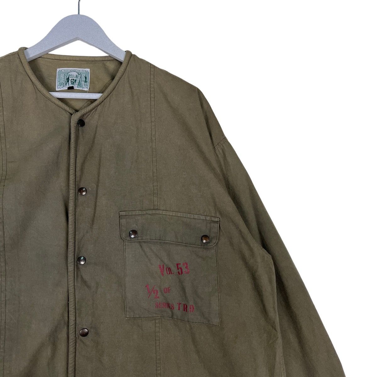 Issey Miyake 🔥 80s VTG ISSEY MIYAKE WOW SERIES TRD CUT COLAR JACKET Size US L / EU 52-54 / 3 - 6 Thumbnail