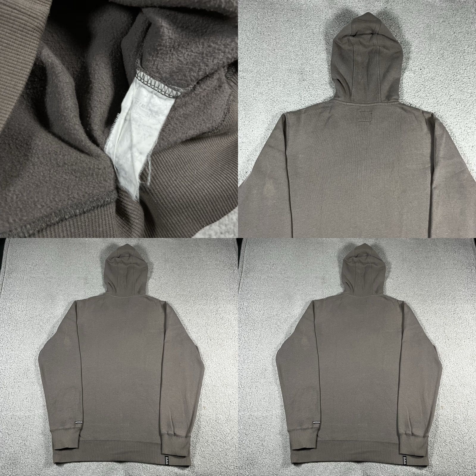 Quiksilver VINTAGE Quiksilver Hoodie Mens M Full Zip Surf Skate Grunge Sweatshirt Gray 90s Retro Logo Pockets Hooded Zipper Size US M / EU 48-50 / 2 - 9 Thumbnail