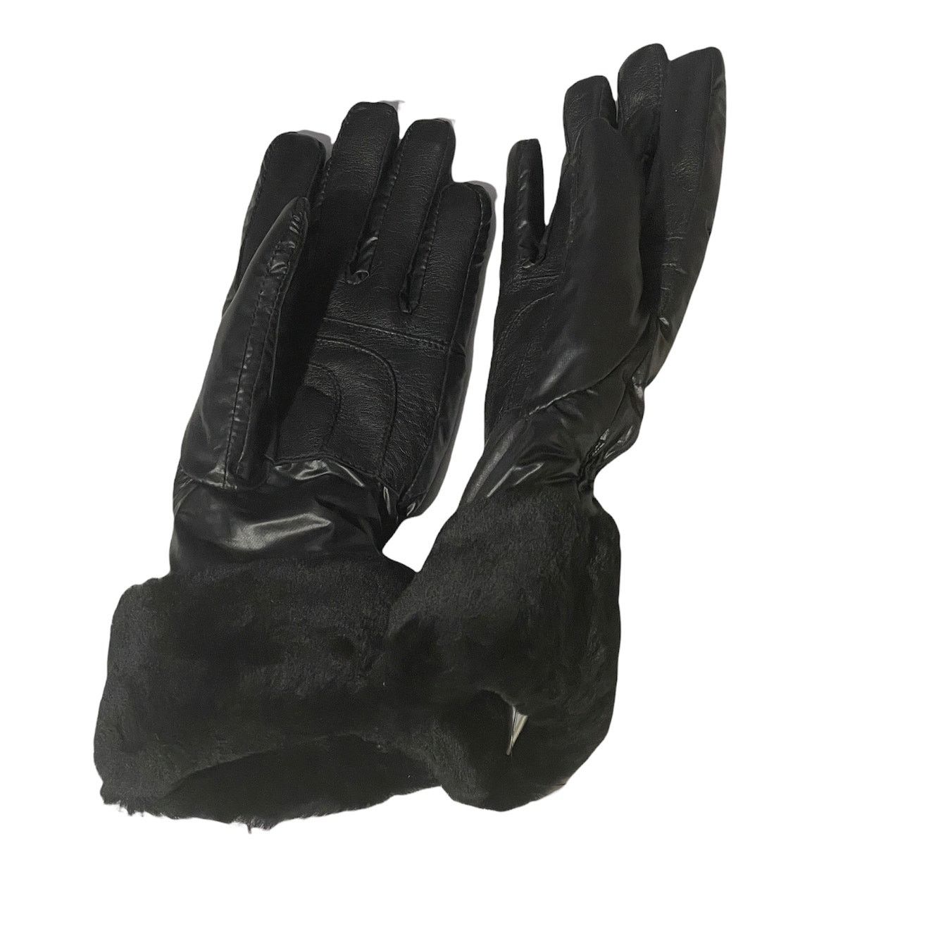 Ugg UGG Faux Fur-Lined & Shearling-Trim Mittens gloves New Size ONE SIZE - 3 Thumbnail