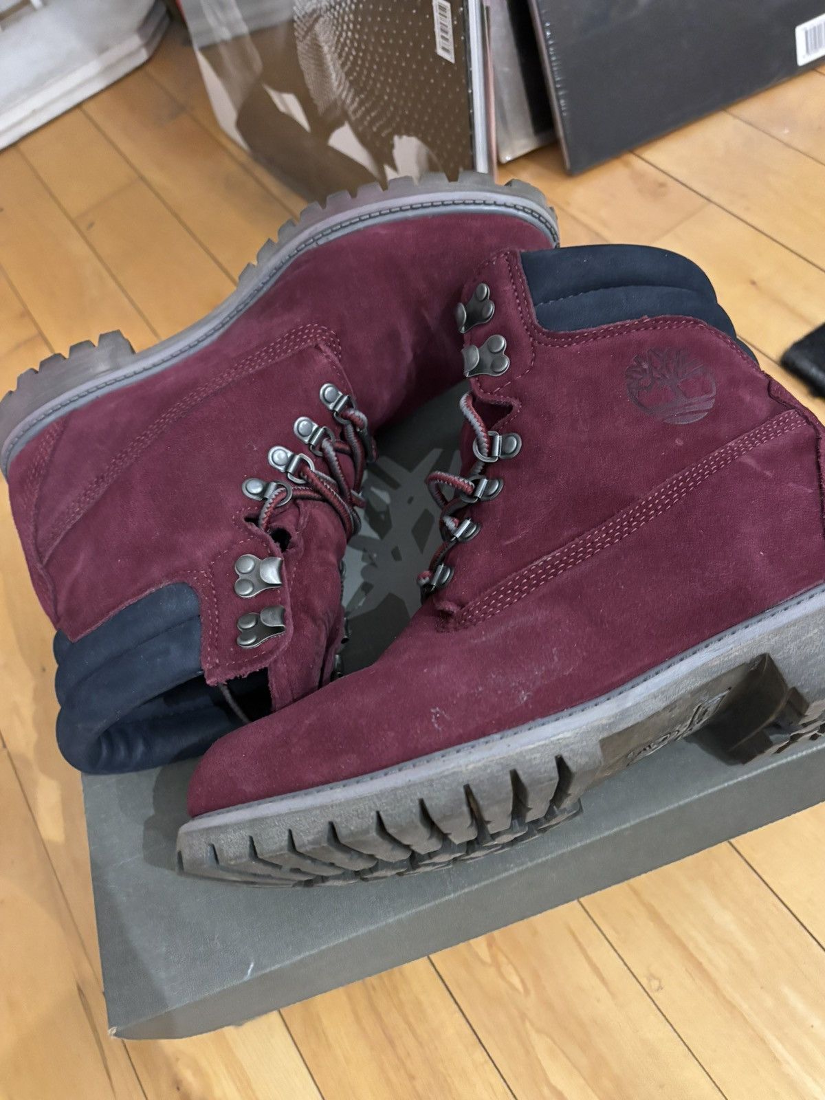 Kith × Timberland Timberland x Kith 6” Boot Burgundy 10 2013 6545A waterproof Size US 10 / EU 43 - 2 Thumbnail