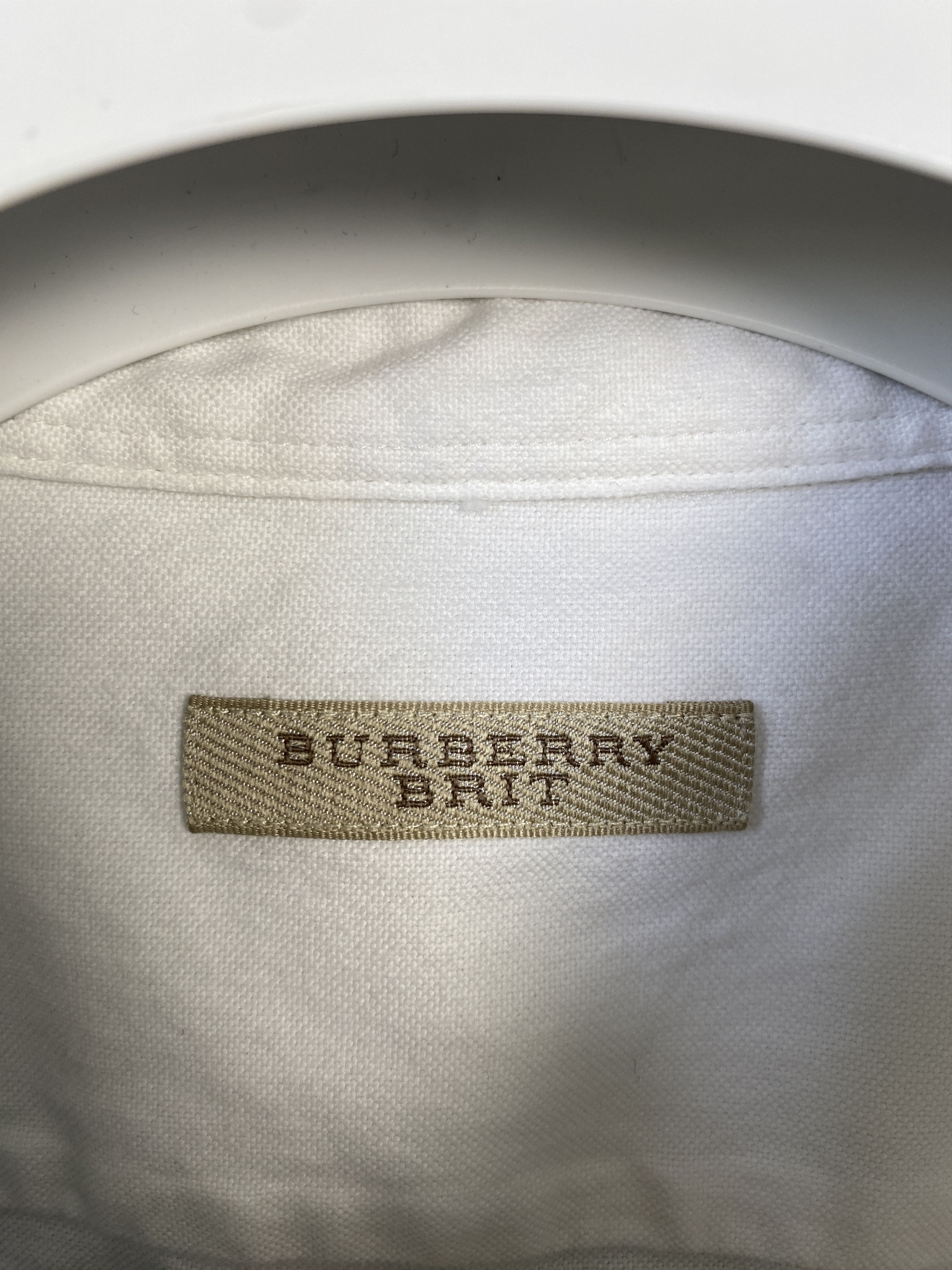 Burberry Burberry striped small logo shirt button ups casual Size US L / EU 52-54 / 3 - 3 Thumbnail