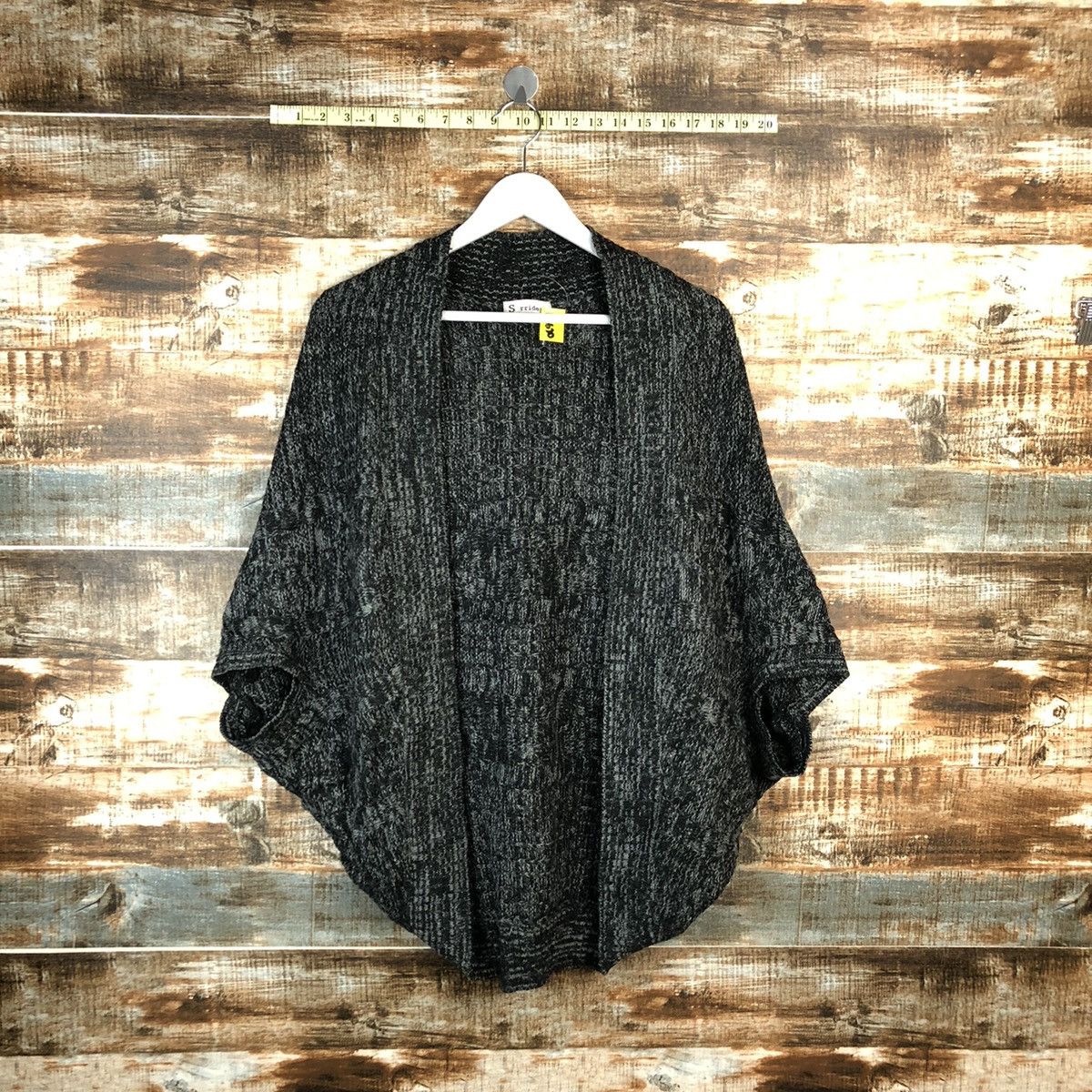 Homespun Knitwear Sorridere Grey Cloaks #A1620 Size US M / EU 48-50 / 2 - 1 Thumbnail
