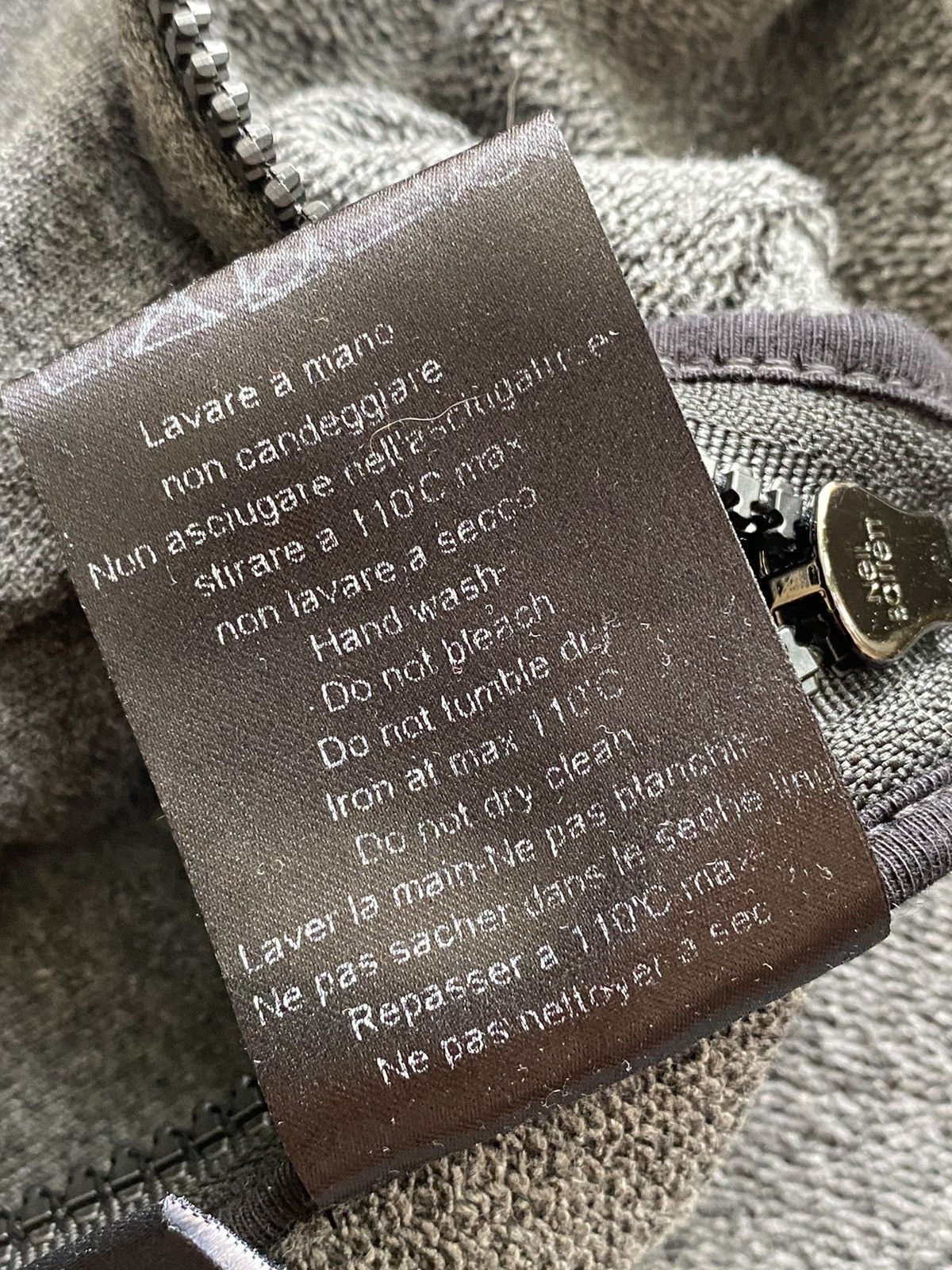 Neil Barrett Neil Barrett Col 262 Zip crew sweatshirt Size US S / EU 44-46 / 1 - 8 Thumbnail