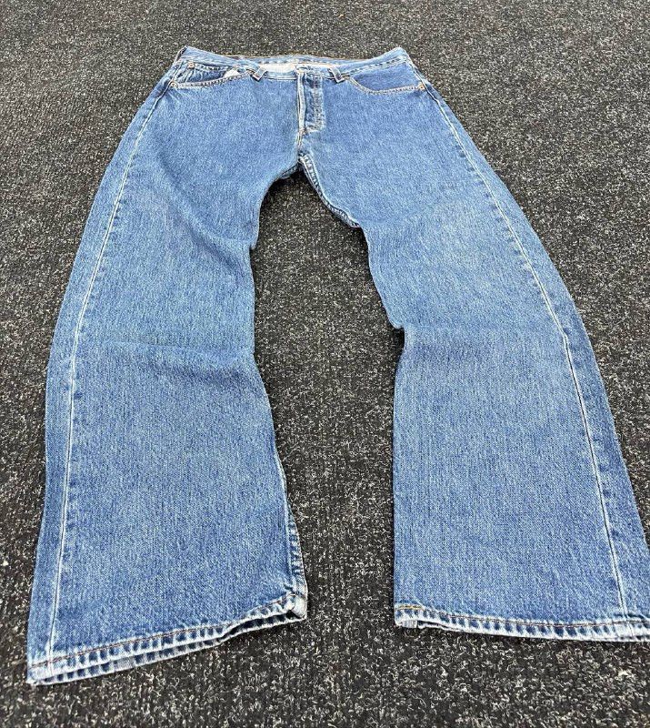 Hysteric Glamour × If Six Was Nine × Levi's CRAZY HYSTERIC GLAMOUR STYLE STONE WASHED DISTRESSED JEANS Size US 33 - 2 Thumbnail