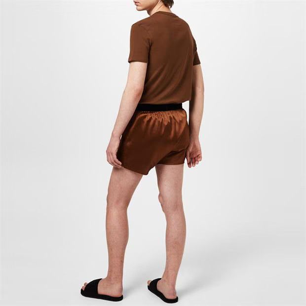 Tom Ford o1g2r1mq0724 Size: 34 / Silk Boxers in Ochre Size 34 - 4 Thumbnail