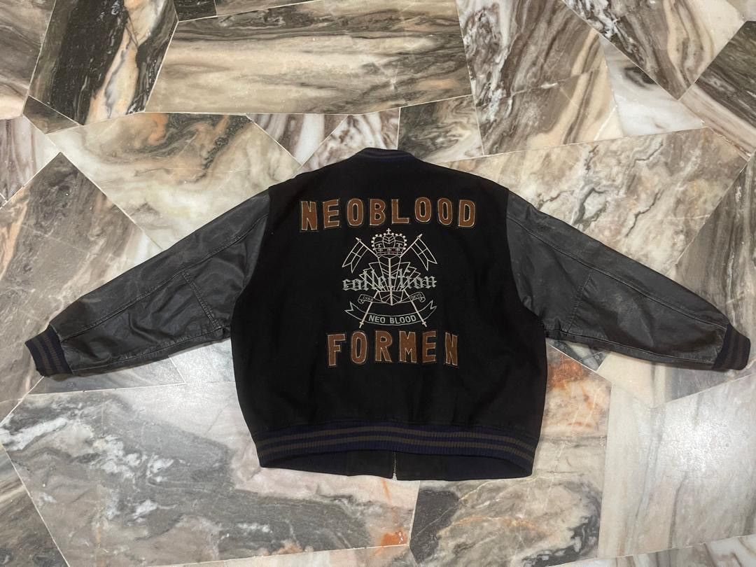 Japanese Brand Vintage Neo Blood For Men Varsity Jacket Size US M / EU 48-50 / 2 - 10 Thumbnail