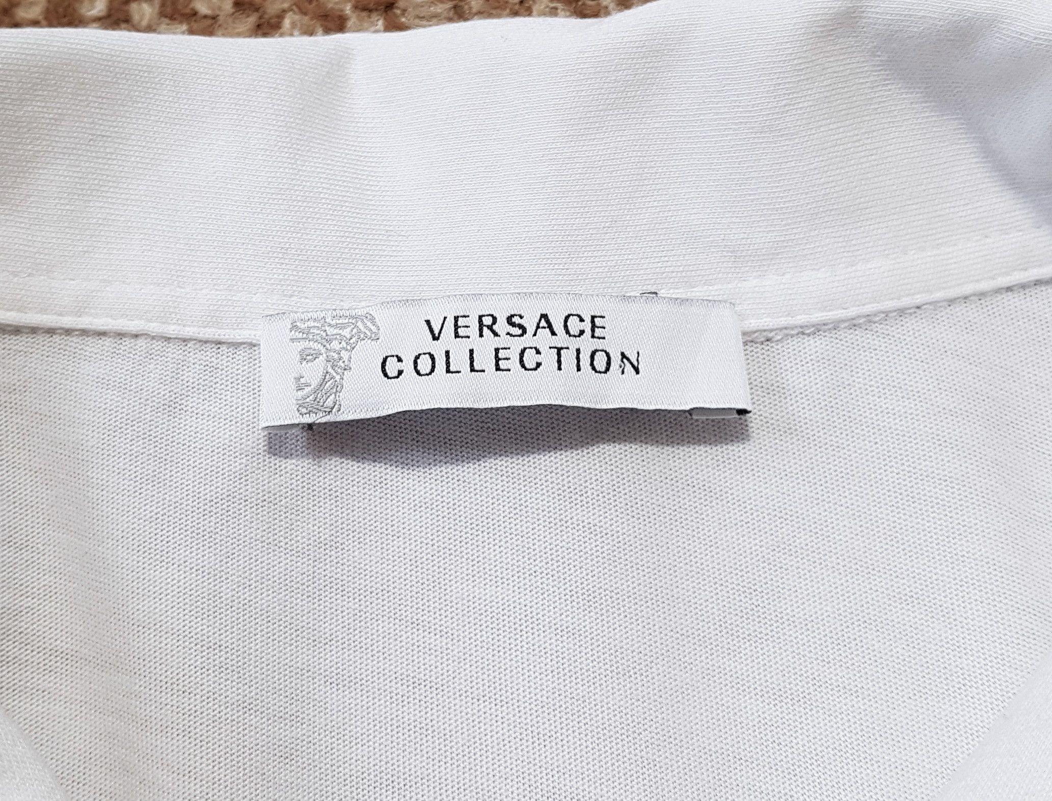 Versace Versace Collection Half Medusa V800708 Polo Shirt sz L Size US L / EU 52-54 / 3 - 7 Thumbnail