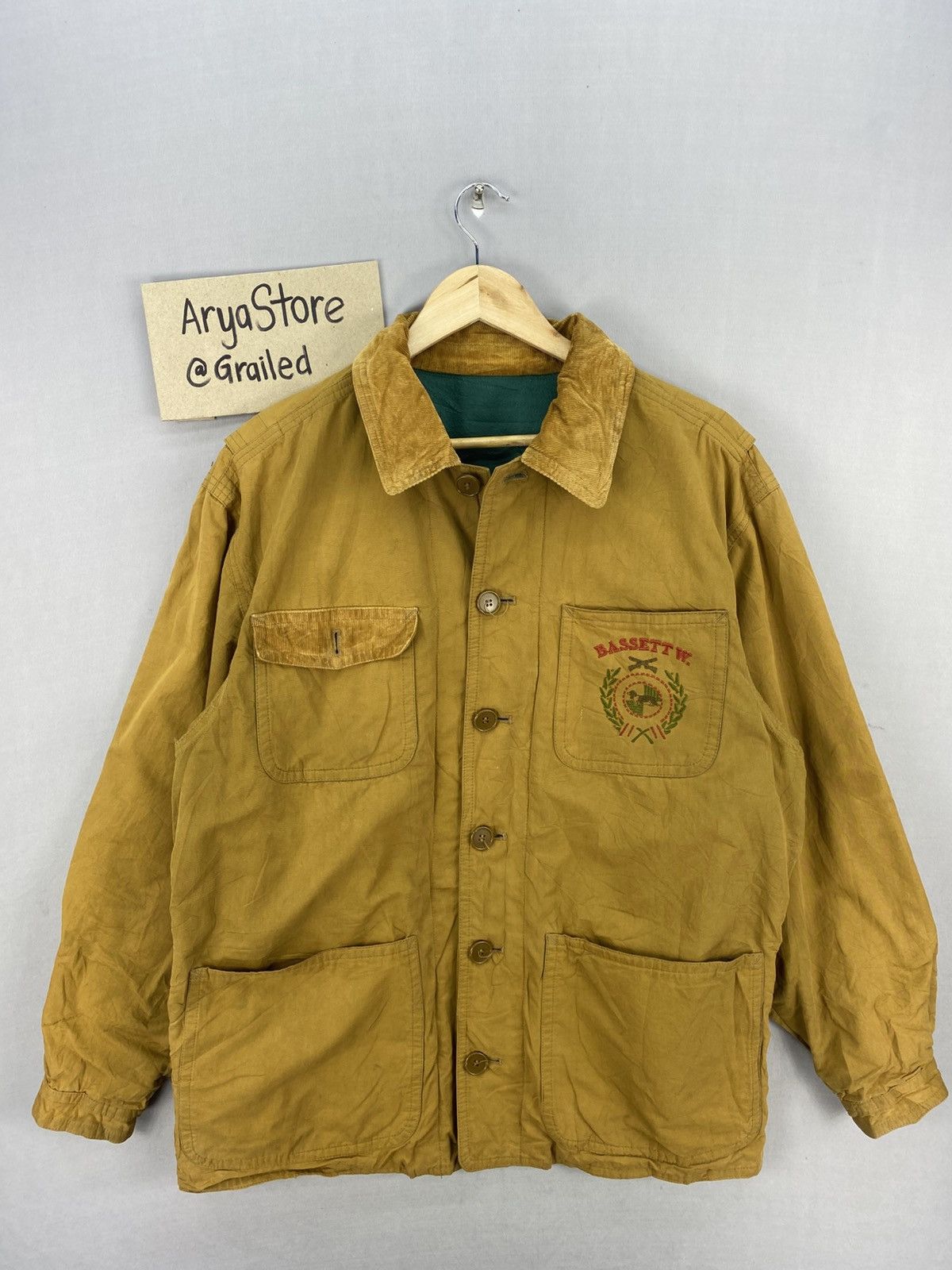 Vintage Bassett Walker Chore Jacket