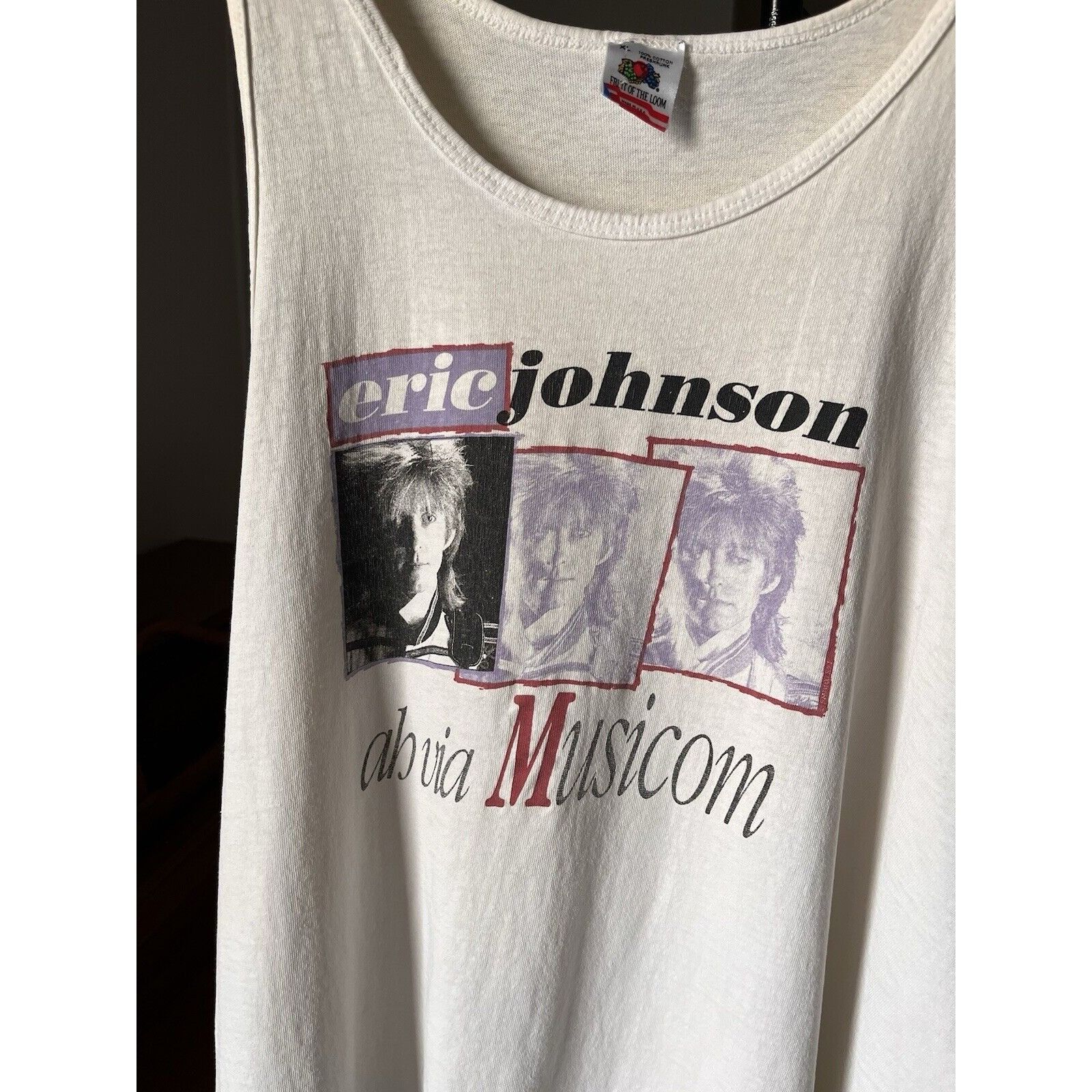 Band Tees VINTAGE SINGLE STITCH ERICK JOHNSON AHVIA MUSICOM BAND TEE Size US XL / EU 56 / 4 - 2 Thumbnail
