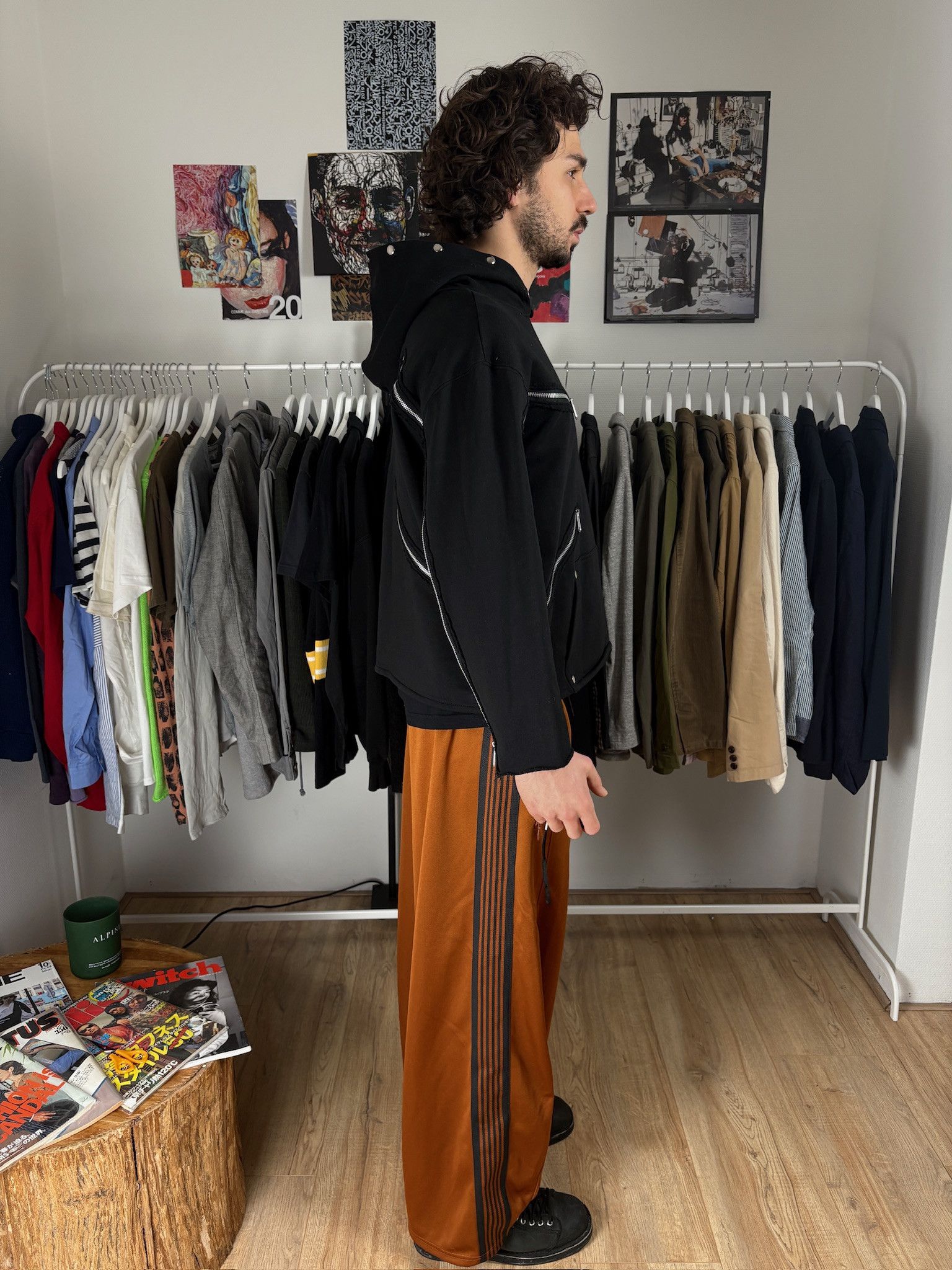 Japanese Brand MM: Option Japanese Avant Garde Jacket Black Size US M / EU 48-50 / 2 - 3 Thumbnail