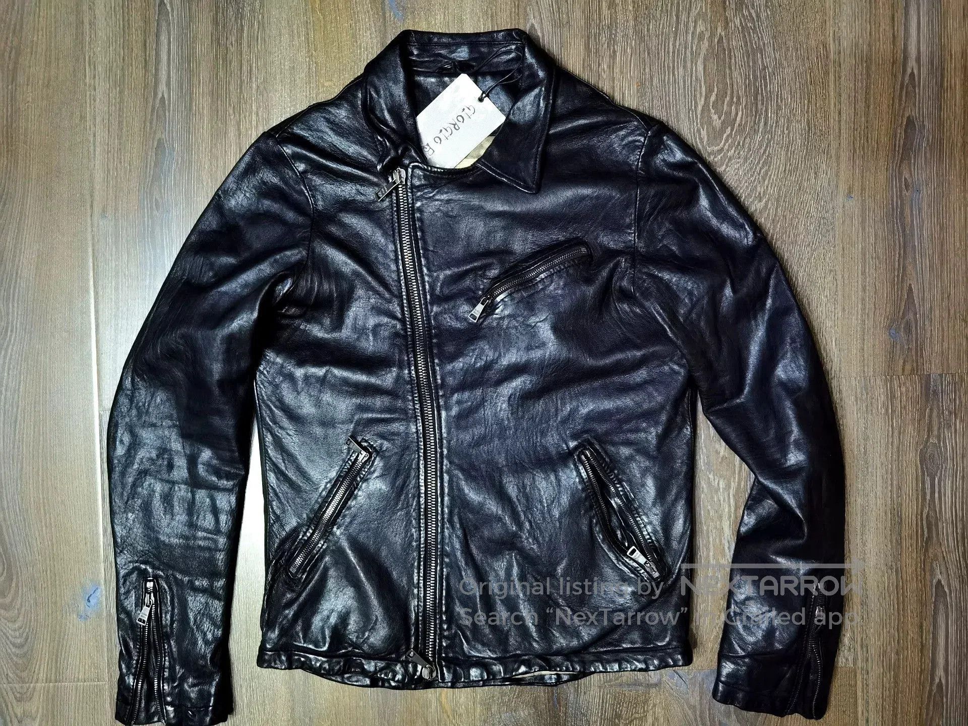 Visvim Giorgio Brato Men's Motorcycle Leather Jacket. Size US S / EU 44-46 / 1 - 6 Thumbnail