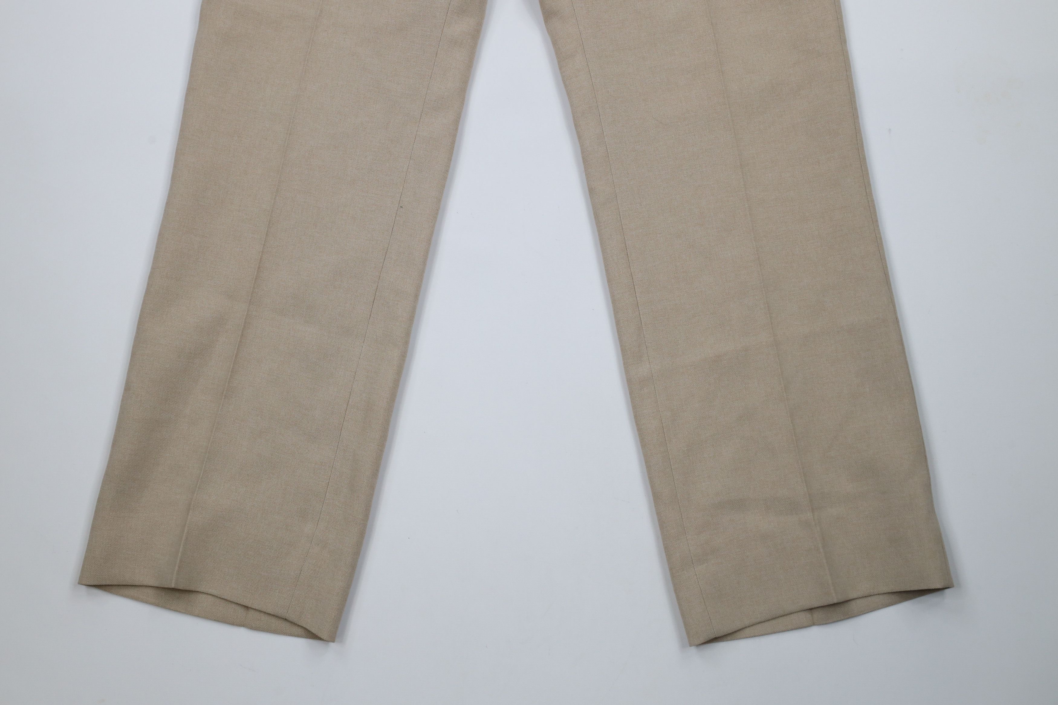 Levi's × Vintage Vintage 70s Levis Wide Leg Bell Bottoms Chino Pants USA Size US 34 / EU 50 - 4 Thumbnail