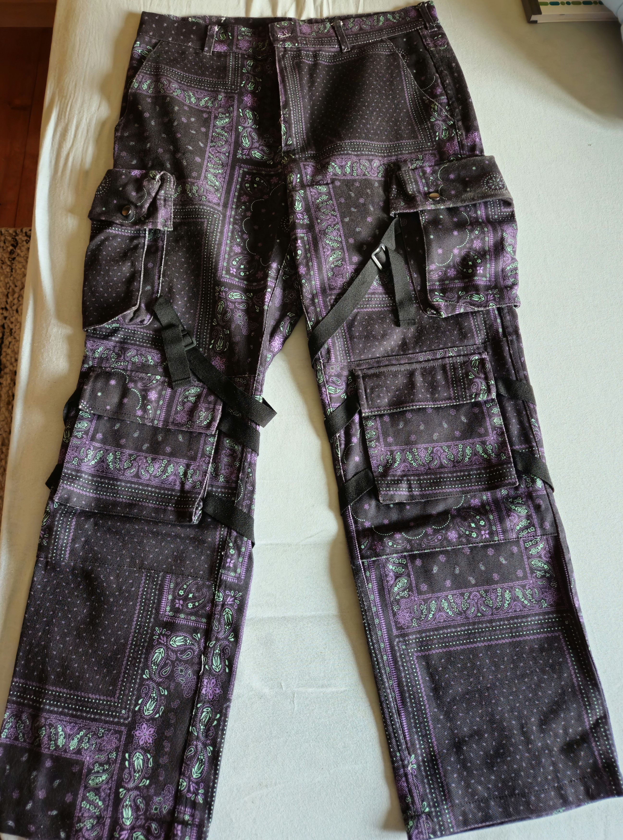 ROGIC　ロジック　ROPAISLY BONTAGE PANTS　ペイズリー柄 ROGIC ロジック ROPAISLY BONTAGE PANTS ペイズリー柄 Rogic Paisley