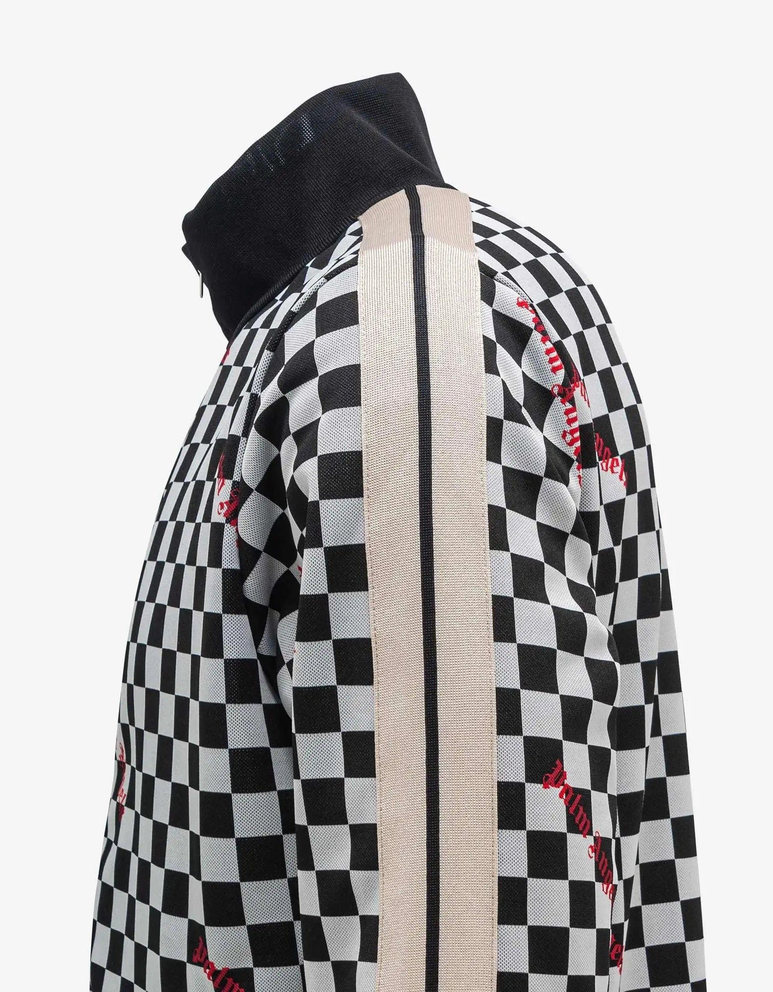 Palm Angels Palm Angels Jacquard Damier Track Jacket Size US L / EU 52-54 / 3 - 5 Thumbnail