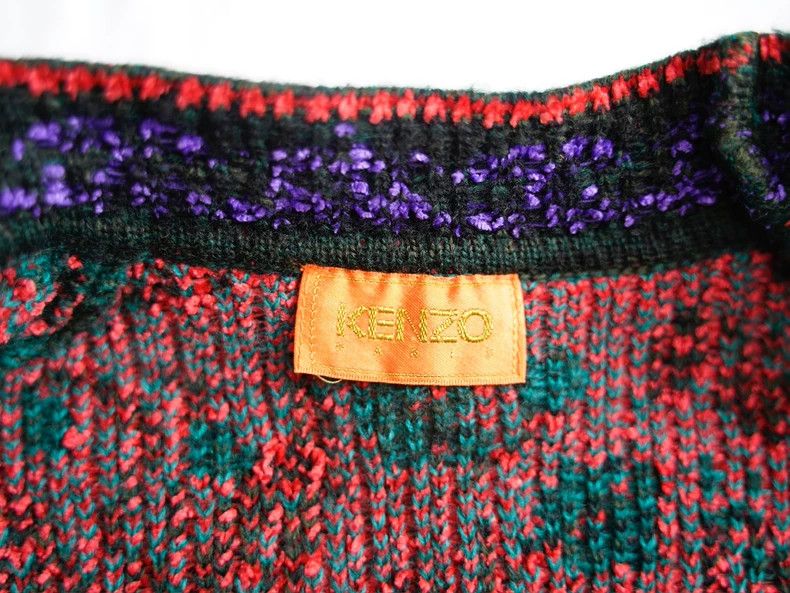 Kenzo KENZO Silk embroidered flowers knit sweater Size M / US 6-8 / IT 42-44 - 7 Thumbnail