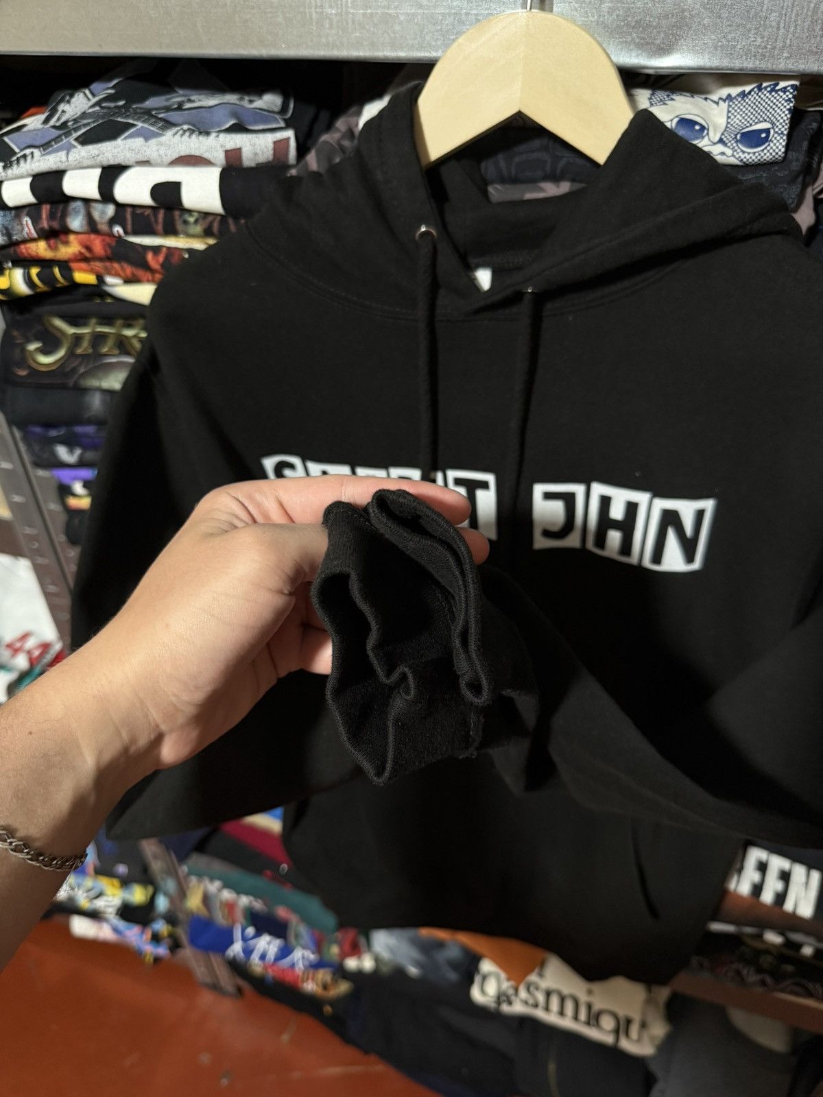 Rap Tees Rare SAINT Jhn Christian Sex Club Rap Hoodie Y2K Hype Size US S / EU 44-46 / 1 - 5 Thumbnail