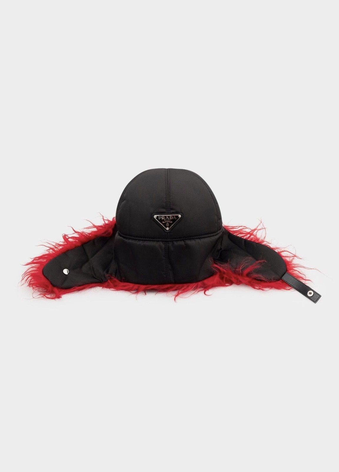 Prada Prada Red Fur Har Size ONE SIZE - 1 Thumbnail