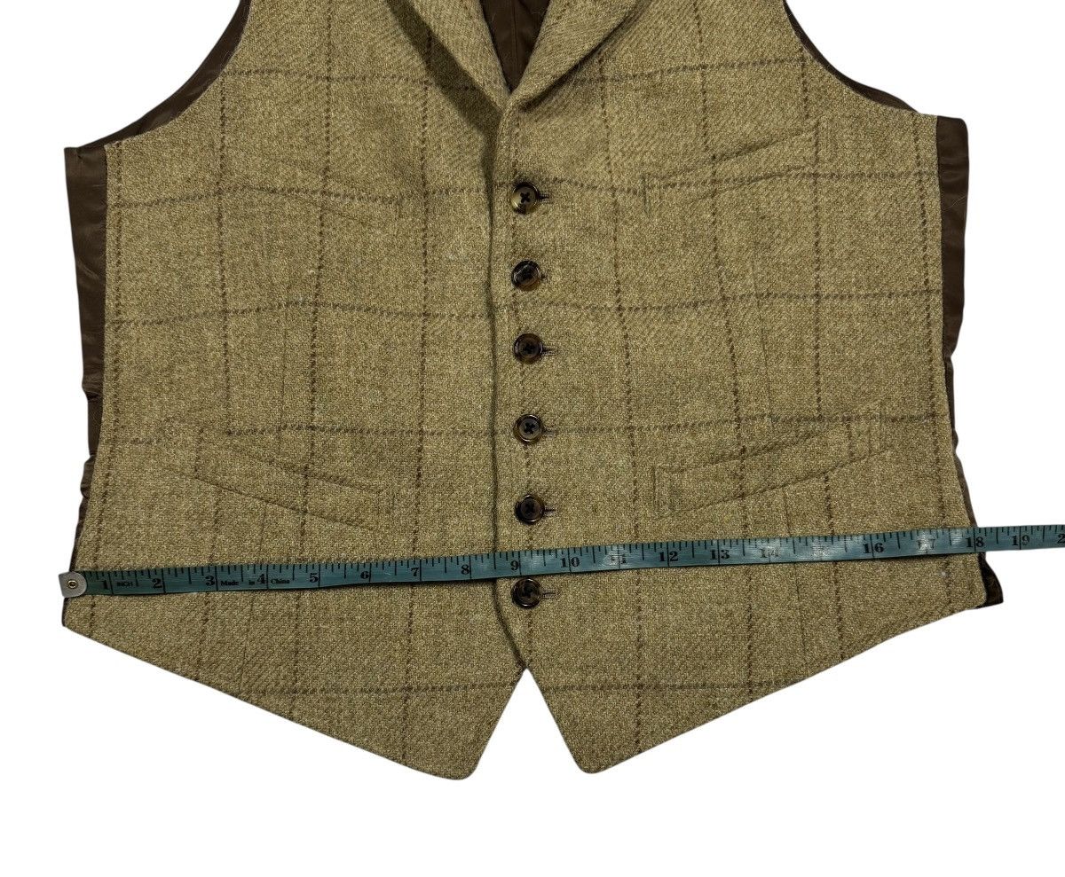 RRL Ralph Lauren Polo RL Tartan Wool Vest Jacket Size 38L - 14 Thumbnail