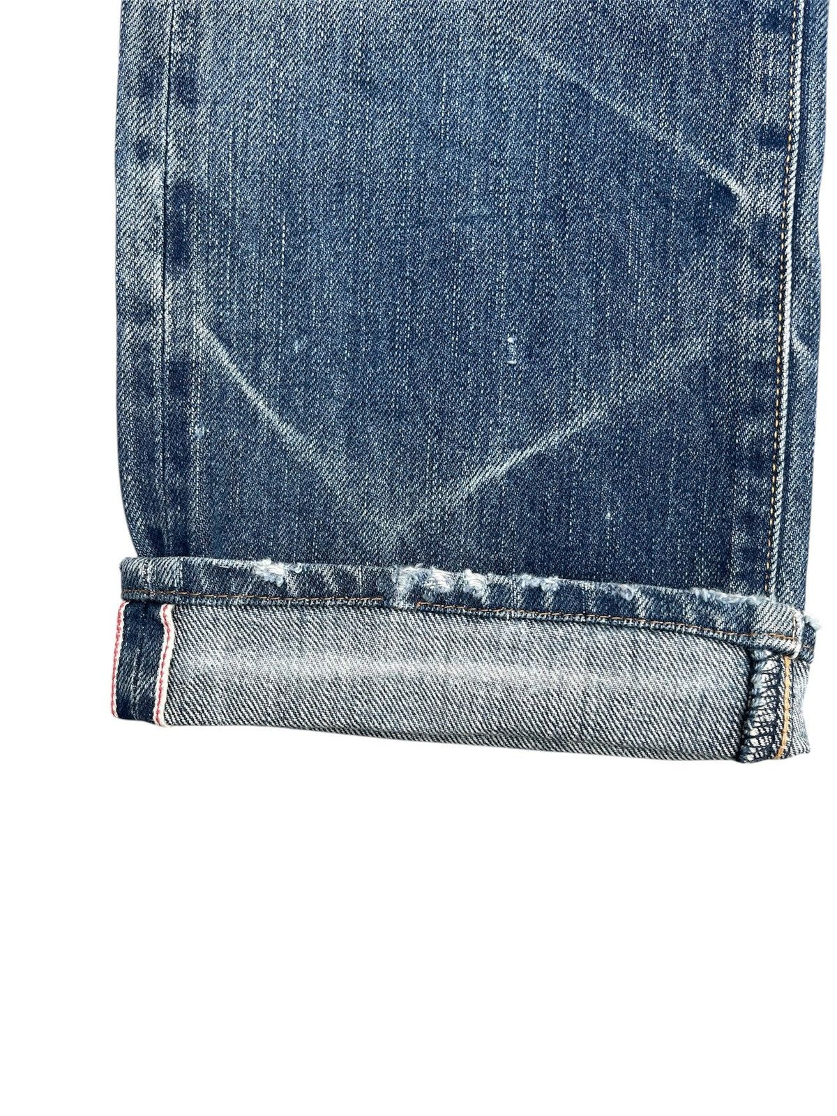 Japanese Brand × KURO Kuro Graphite Selvedge Denim Jeans - Distressed & Patchwork Size US 31 - 10 Thumbnail