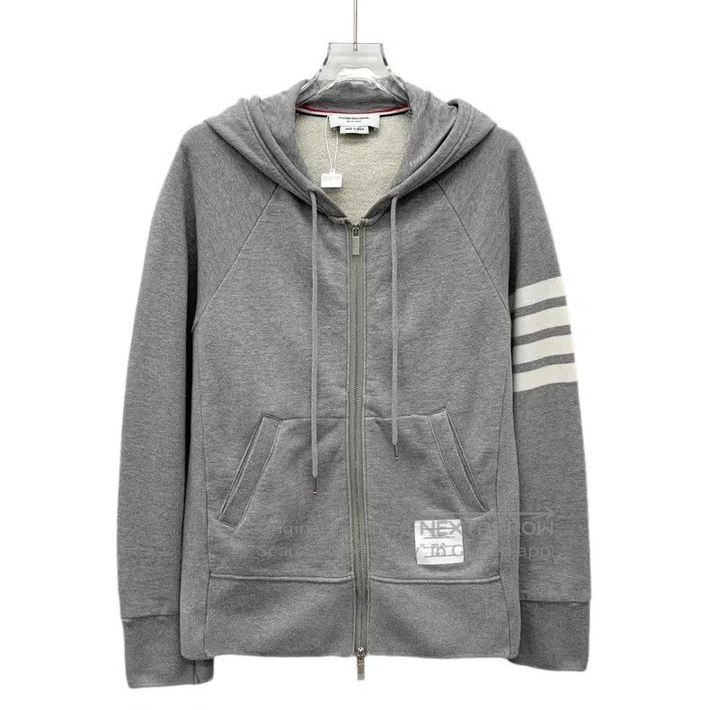 Thom Browne Thom Browne Grey Sweatshirt Size US M / EU 48-50 / 2 - 1 Thumbnail