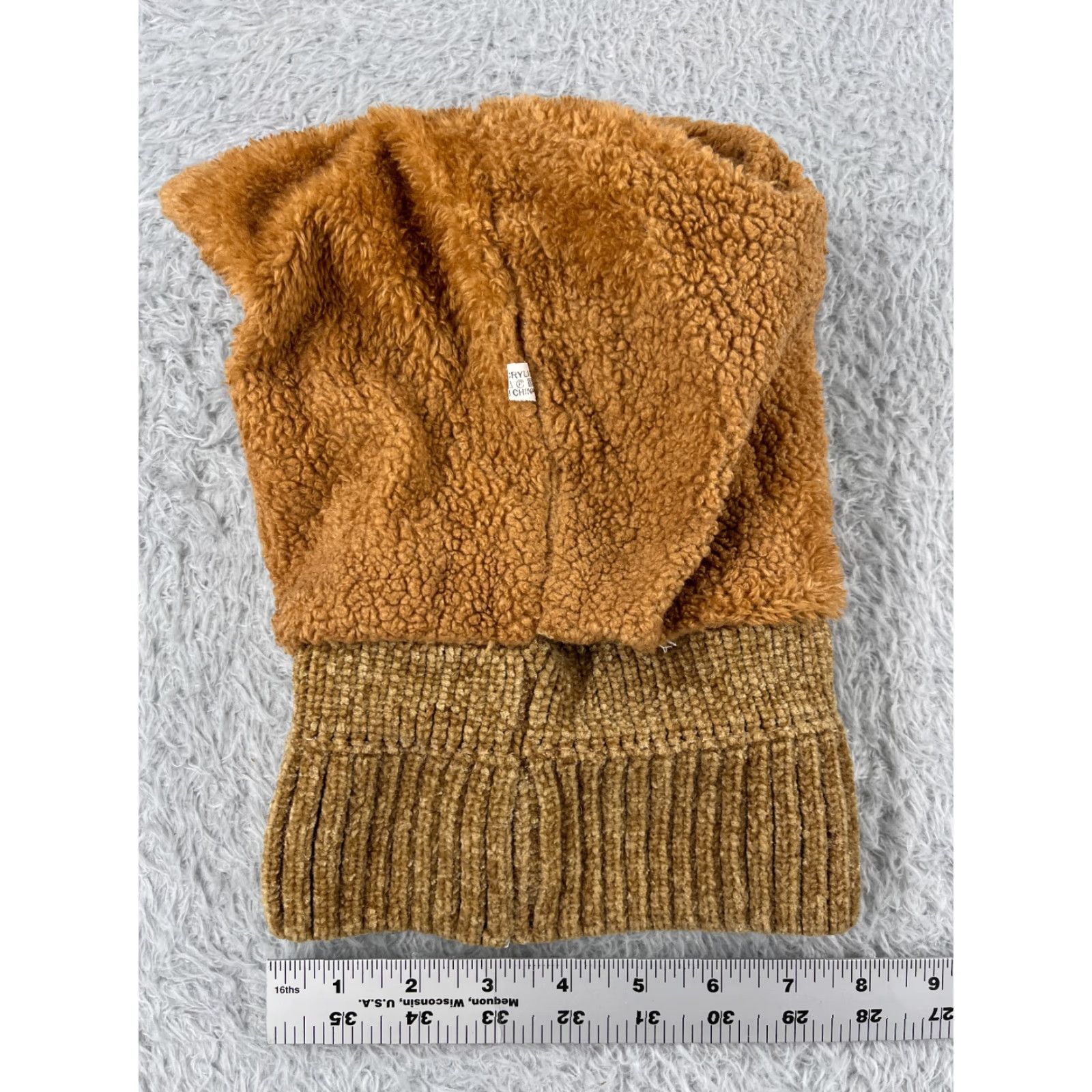 Sunflower Womens Beanie Sunflower Beige 100% Acrylic Knit Lined One Size Adjustable Outdoor Hat/Cap Winter Fall Spring Summer Hiking Ski Shipped From China Size ONE SIZE - 6 Thumbnail