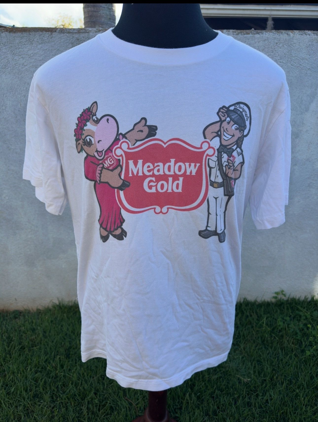 Uniqlo Uniqlo T-Shirt White Meadow Gold Hawaii Print Men's Large Size US L / EU 52-54 / 3 - 1 Thumbnail