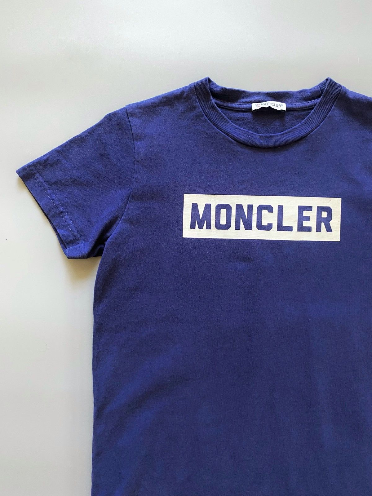 Moncler Moncler Maglia Big Logo T-Shirt 12/152 Size XS / US 0-2 / IT 36-38 - 12 Thumbnail