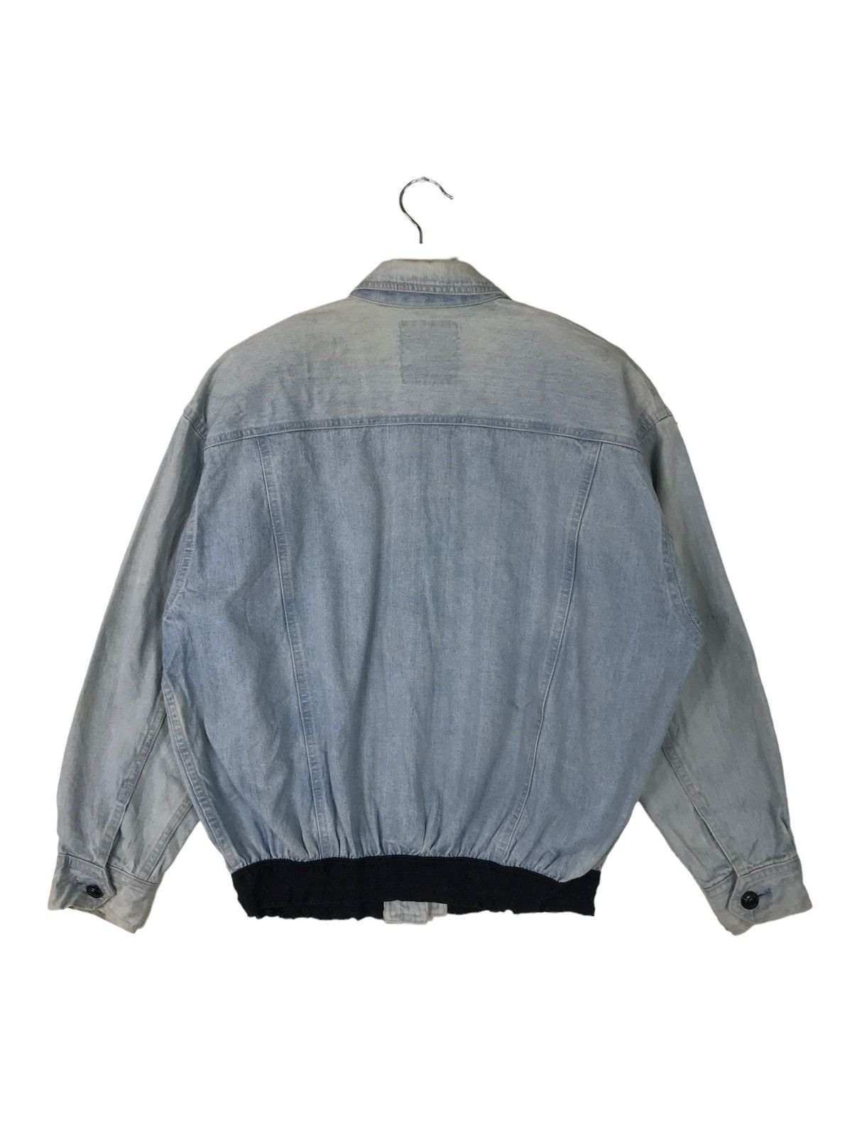 Moschino 💥 MOSCHINO DYED BLUE DENIM JACKET Size US M / EU 48-50 / 2 - 8 Thumbnail