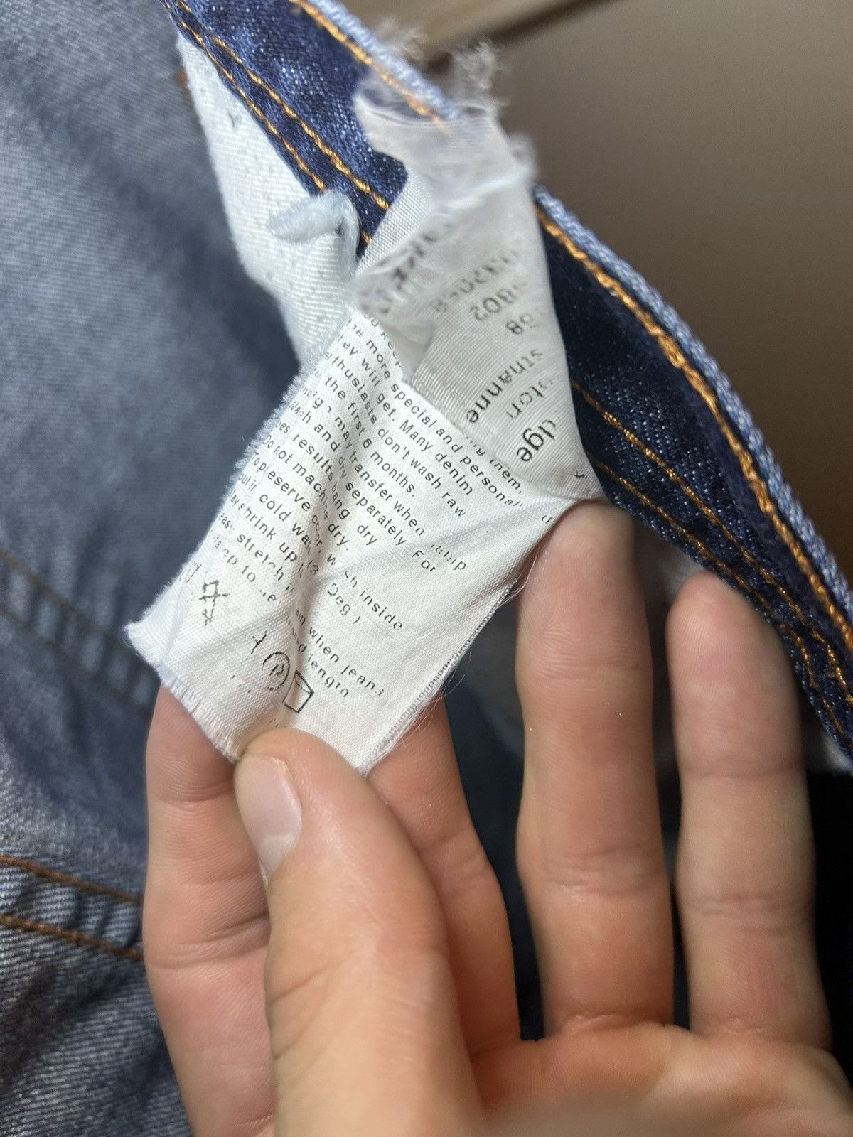Naked & Famous Naked & Famous 11oz Indigo Selvedge Denim slim jeans Size US 31 - 8 Thumbnail