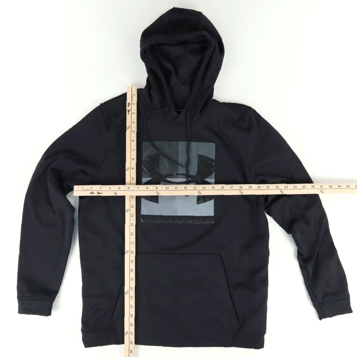 Under Armour Under Armour Hoodie Men's L Black Mid-Weight Hooded Sweatshirt Mickey Mouse Pullover Golf Embroidered 1345717 Size US L / EU 52-54 / 3 - 3 Thumbnail