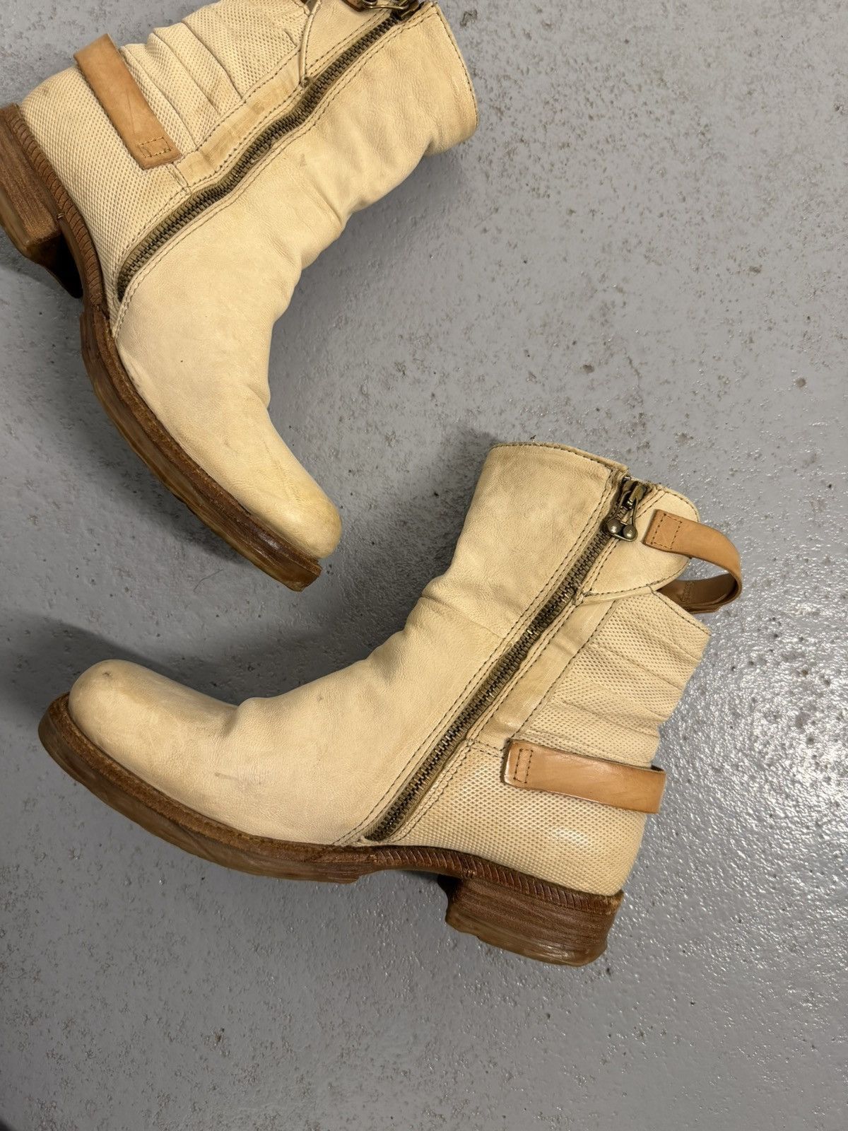 A.S.98 Vintage A.S.98 Leather Buckle Boots Size US 10 / IT 40 - 5 Thumbnail