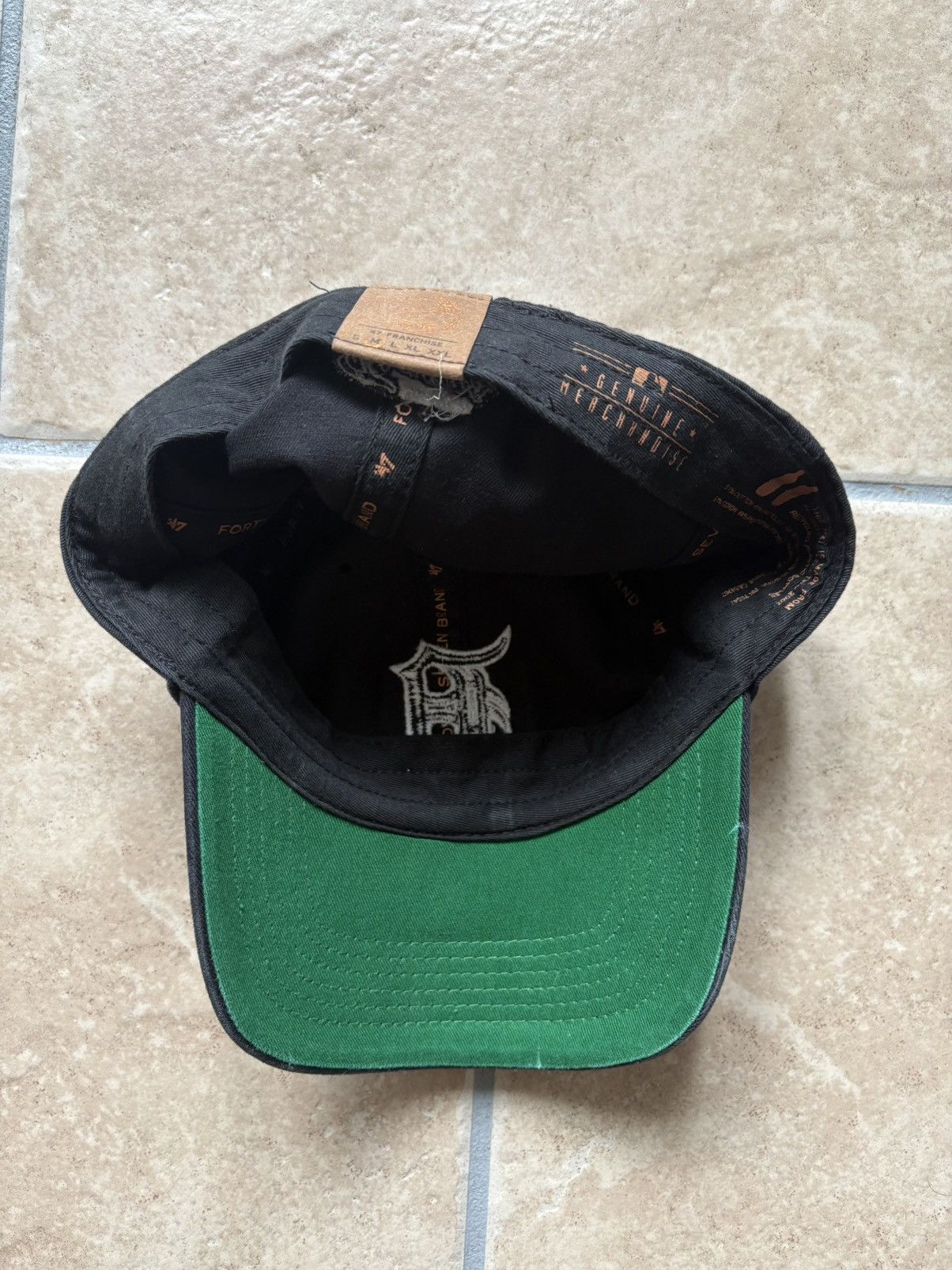 47 Brand × MLB × Vintage Detroit Tigers 47 Brand MLB Vintage Streetwear Baseball Cap Size ONE SIZE - 5 Thumbnail