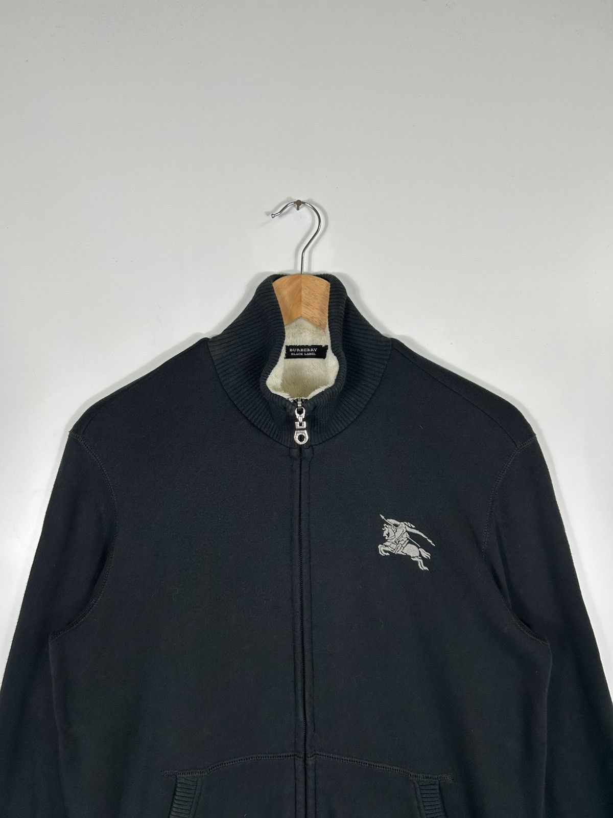 Burberry Vintage Burberry Black Label Fleece-Lined Zip Jacket Size US S / EU 44-46 / 1 - 4 Thumbnail