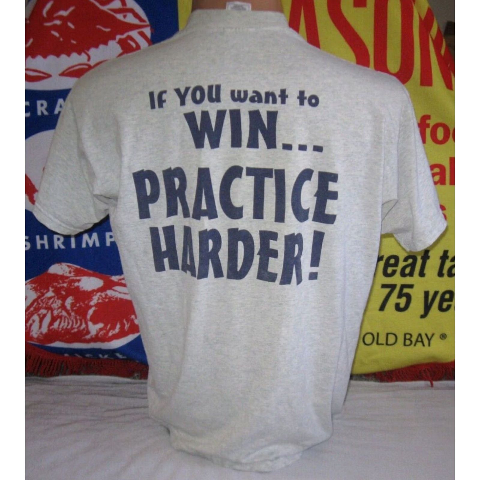 Fruit Of The Loom TIFFIN COUNTRY CARNIVAL vintage Shirt Mens XL Practice Y2K High SCHOOL OHIO Size US XL / EU 56 / 4 - 4 Thumbnail