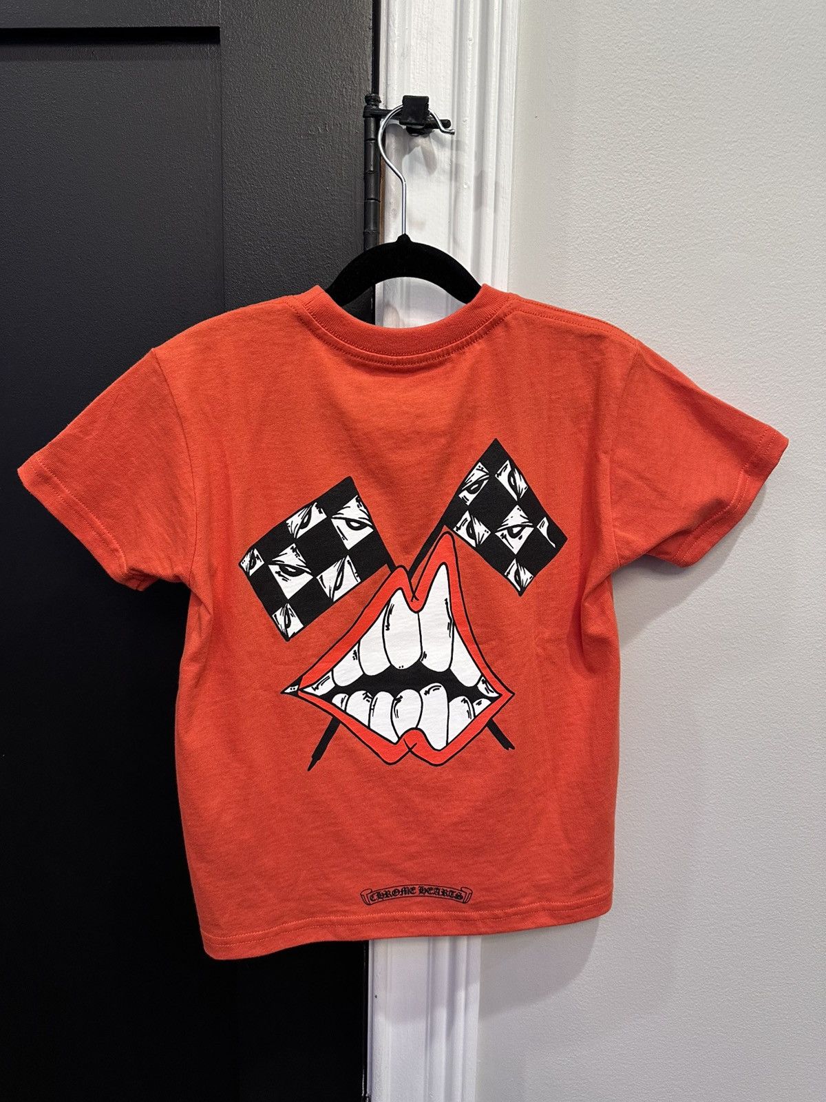Chrome Hearts Chrome Hearts Matty Boy Chomper Flames Short Sleeve Kids Tee Size US XXS / EU 40 - 4 Thumbnail