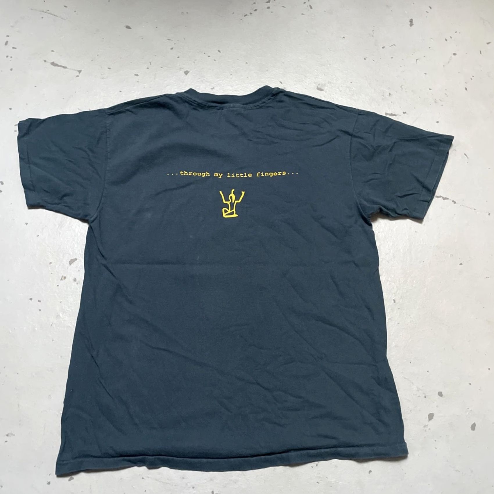 Hanes VINTAGE 1990s Floater Cinema Rock Alternative Band Promo T-Shirt Hanes Unisex Adults L USA PDX 90s Rock Band Mens Womens Girls Boys Size US L / EU 52-54 / 3 - 6 Thumbnail