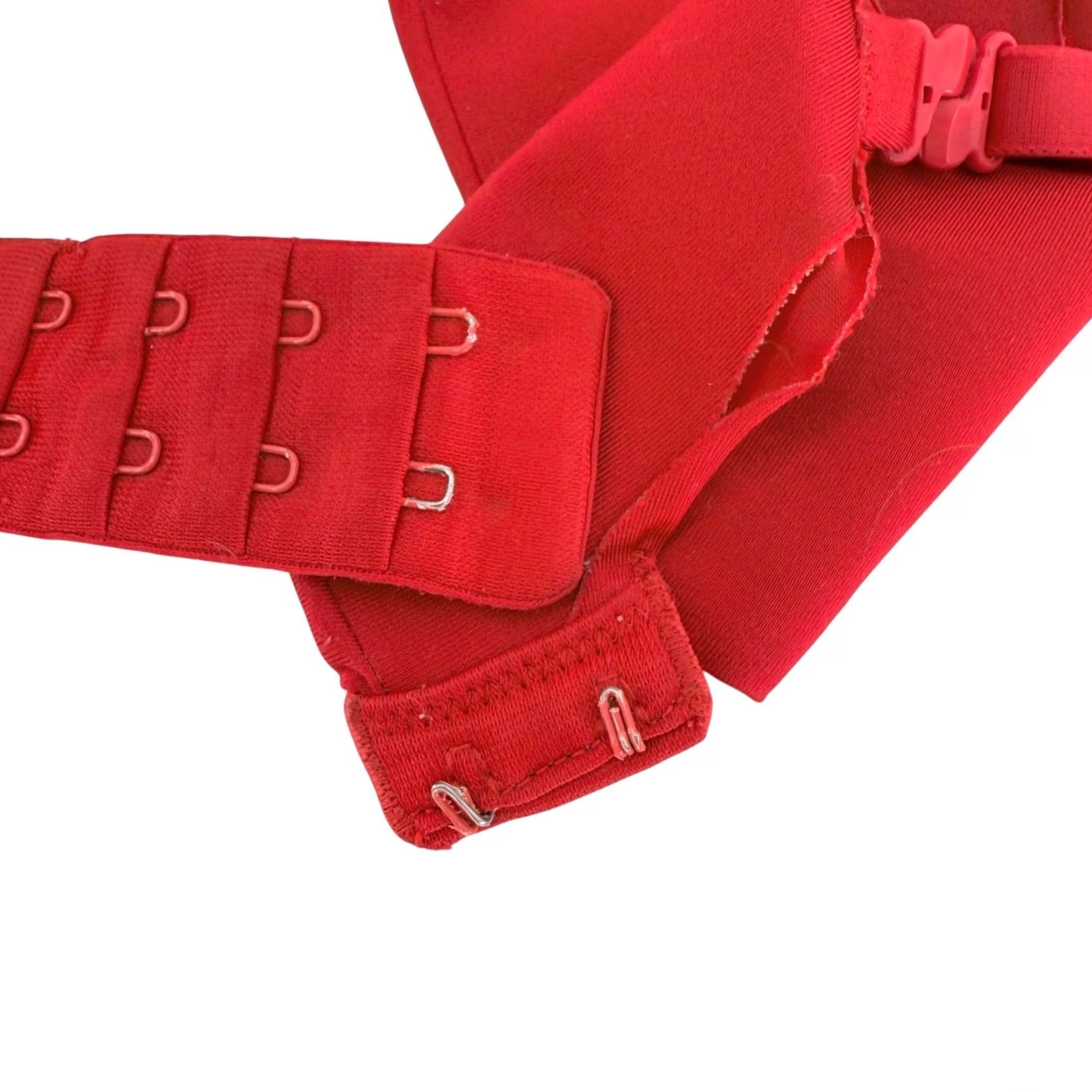 Gap LOVE by GAP Shirt Bra Womens 36B Red Everyday Smooth Wireless See Photos Size ONE SIZE - 4 Thumbnail