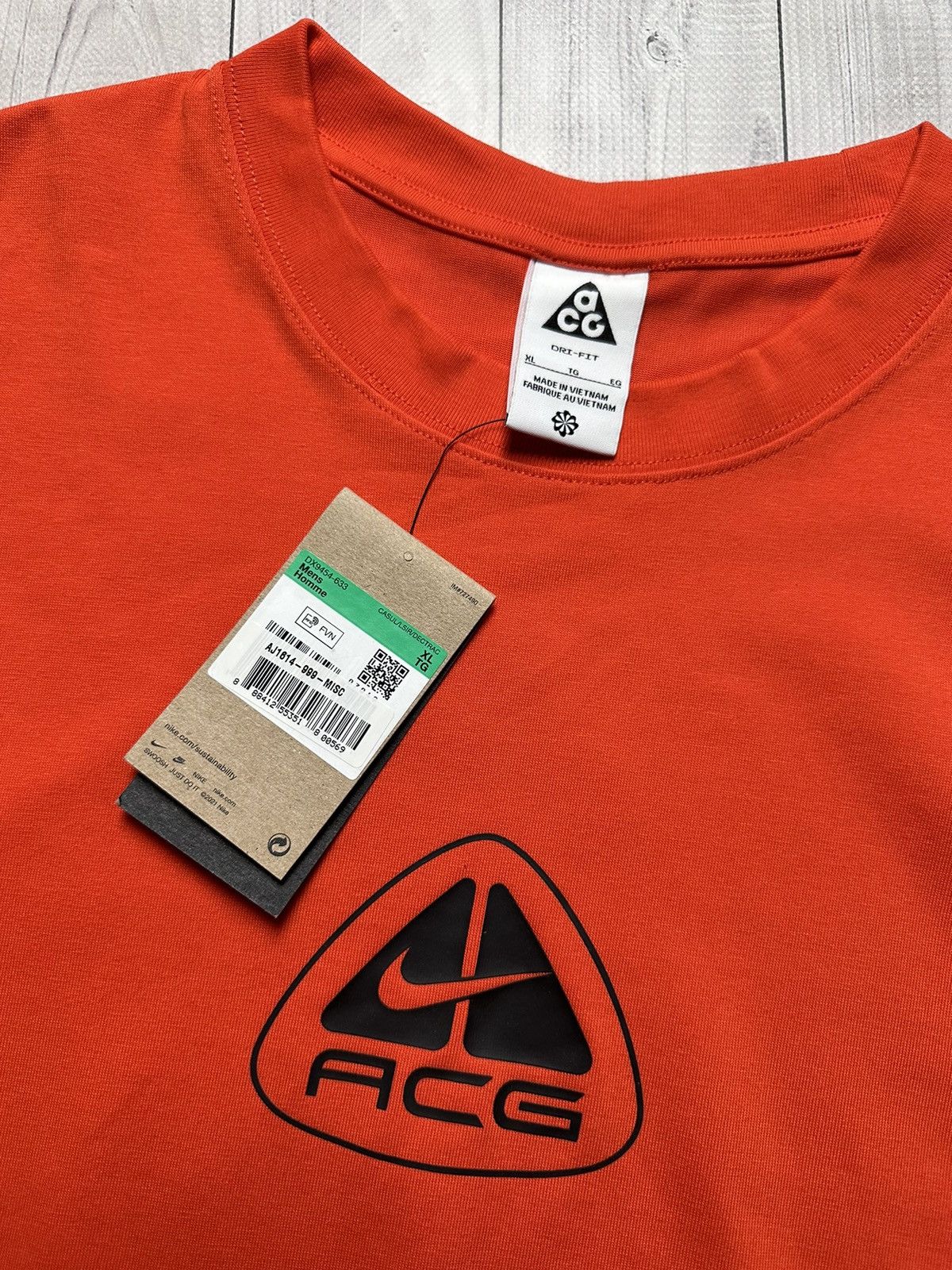 Nike Nike ACG long sleeve size XL logo rare size XL Size US XL / EU 56 / 4 - 6 Thumbnail