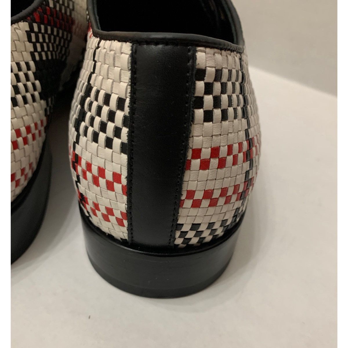 Helmut Lang HELMUT LANG WOVEN OXFORD LEATHER SHOES Size US 10 / EU 43 - 16 Thumbnail