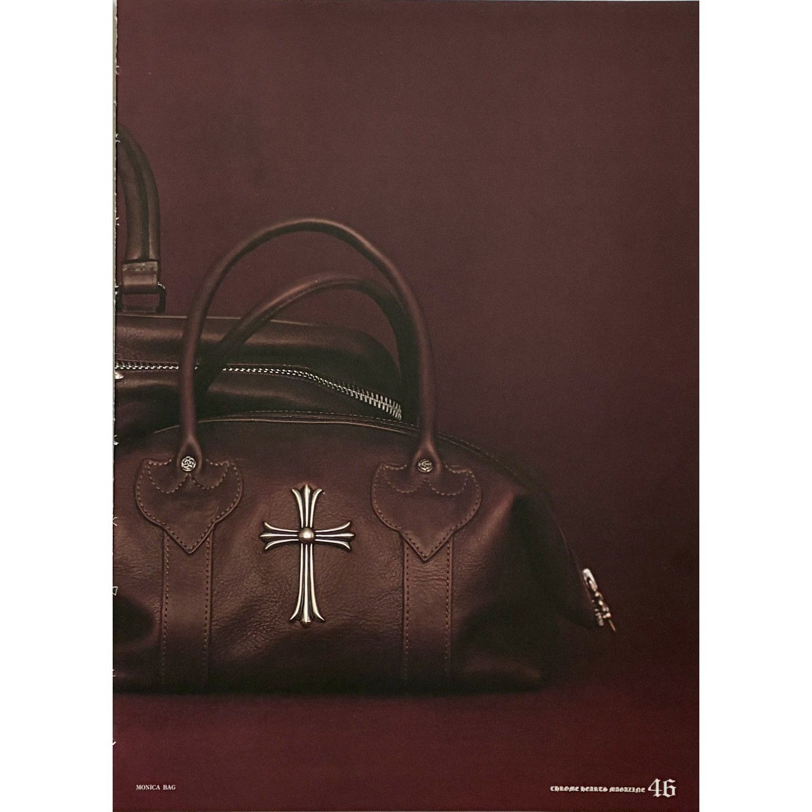 Chrome Hearts × Japanese Brand × Vintage Chrome Hearts red bag photo Framed poster 9x11 Size ONE SIZE - 2 Thumbnail