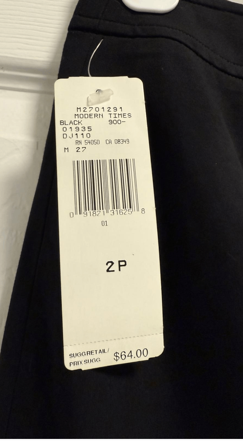 Jones New York Jones New York Black Skirt 2P Petite Stretch NWT Size XS / US 0-2 / IT 36-38 - 5 Thumbnail