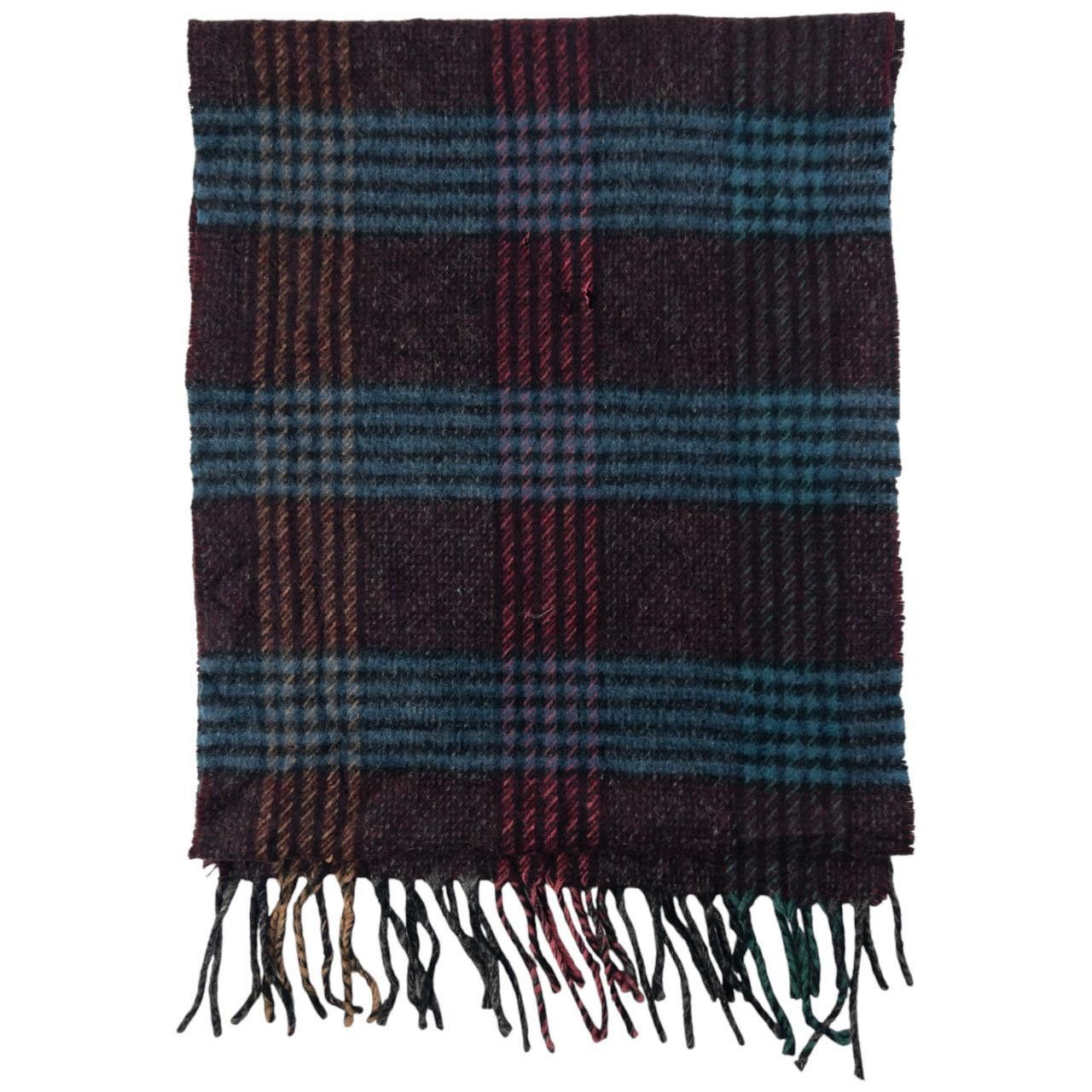 Dior Vintage Dior Tartan Tassel Scarf Size ONE SIZE - 2 Thumbnail