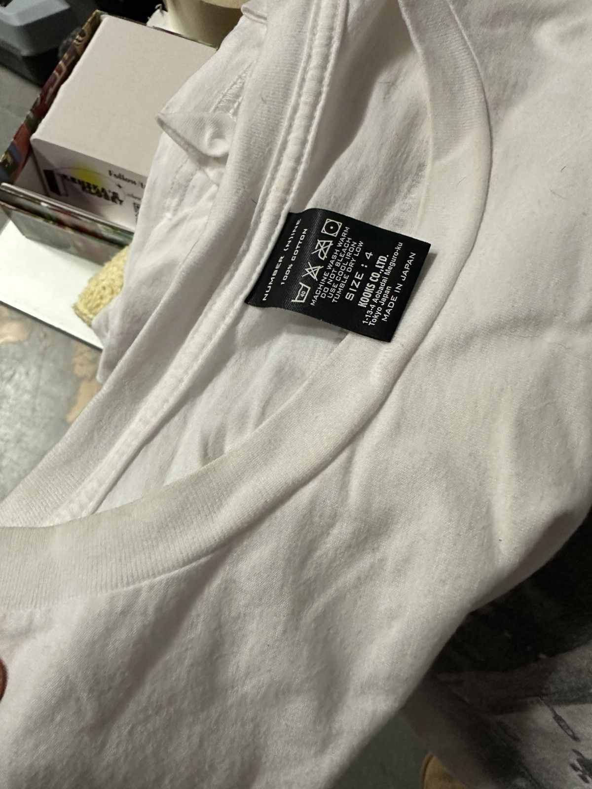 Number (N)ine × Takahiromiyashita The Soloist. AW03 Touch Me Im Sick Nirvana Kurt Cobain Tee Size US L / EU 52-54 / 3 - 5 Thumbnail