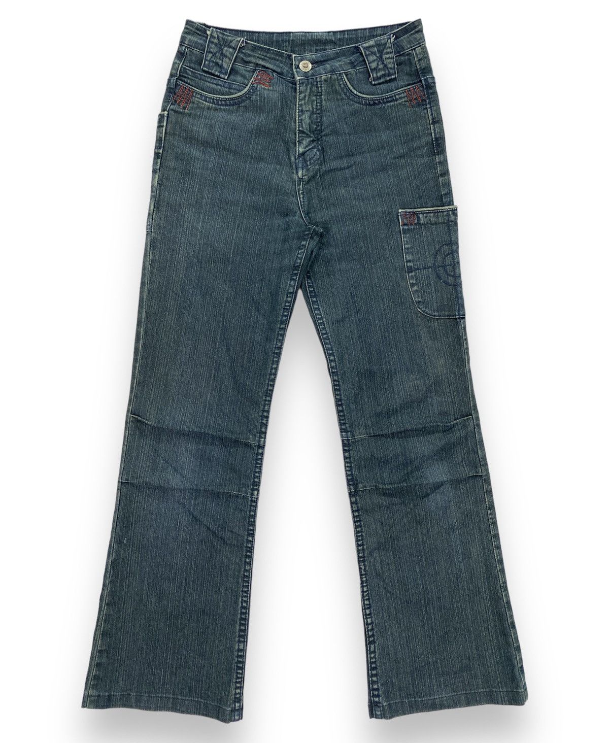 Japanese Brand T&T Flared Jeans Size US 26 / EU 42 - 2 Thumbnail