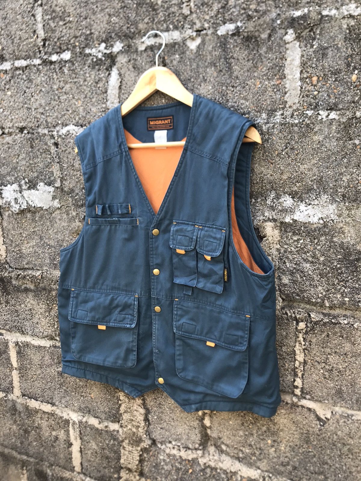 Vintage Vintage Migrant Multi Field Outdoor Gear Vest Size US L / EU 52-54 / 3 - 3 Thumbnail